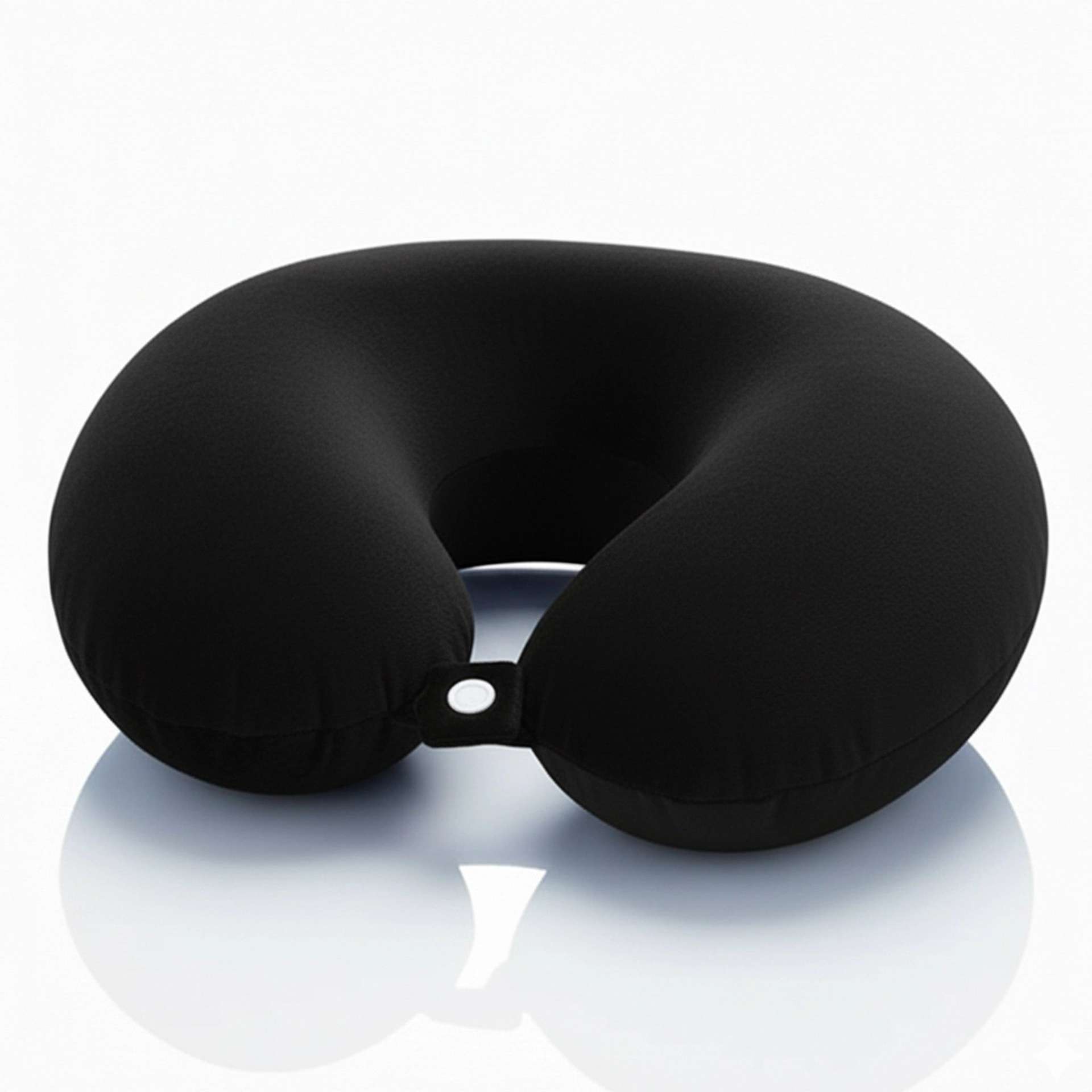 Solid Black Memory Foam Pillow | Wanderlust