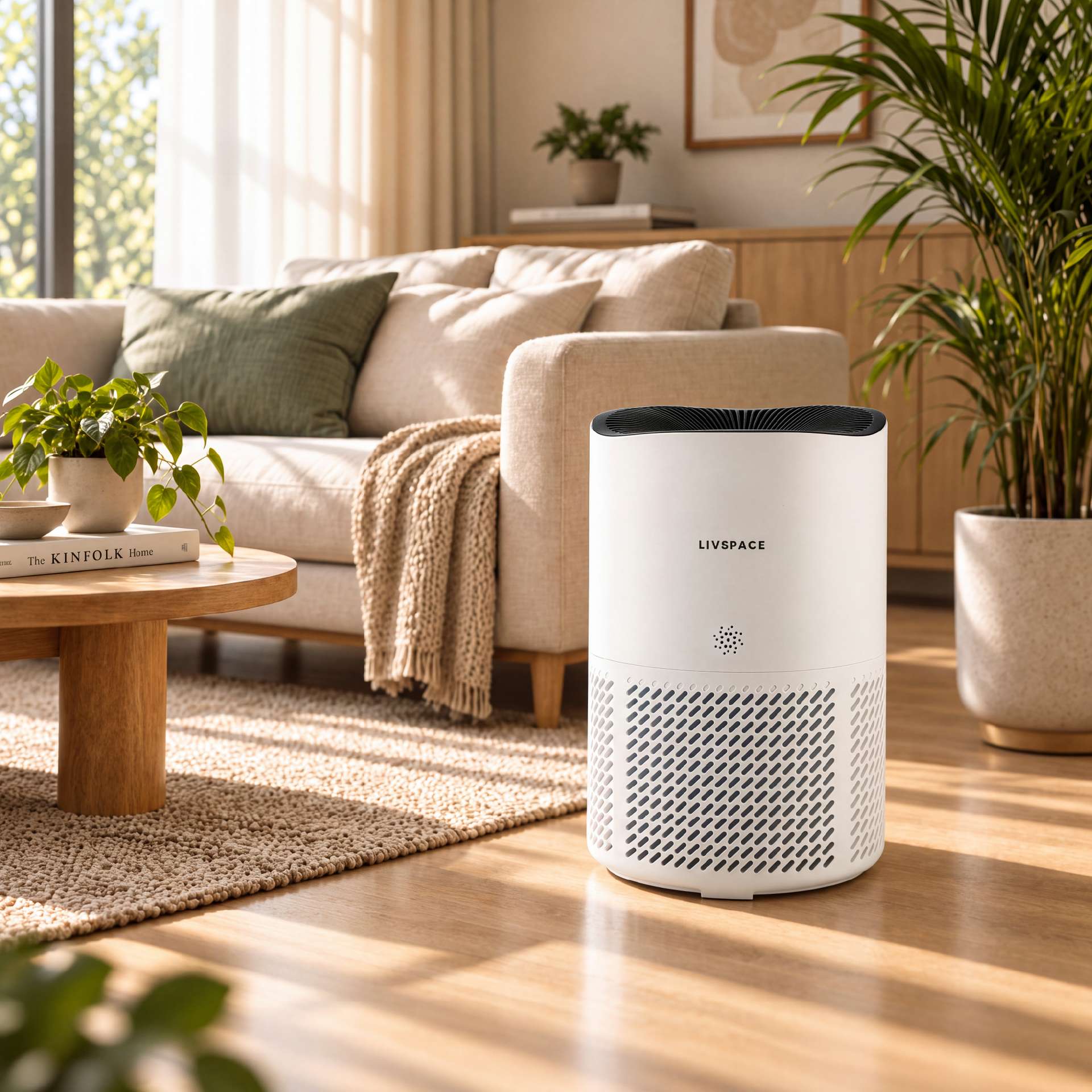 Livspace Air Purifier 350 CADR - White