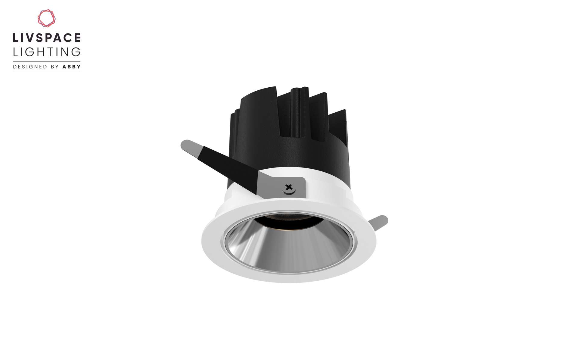 Livspace Cosmo Movable Spotlight - 10W Warm White | White