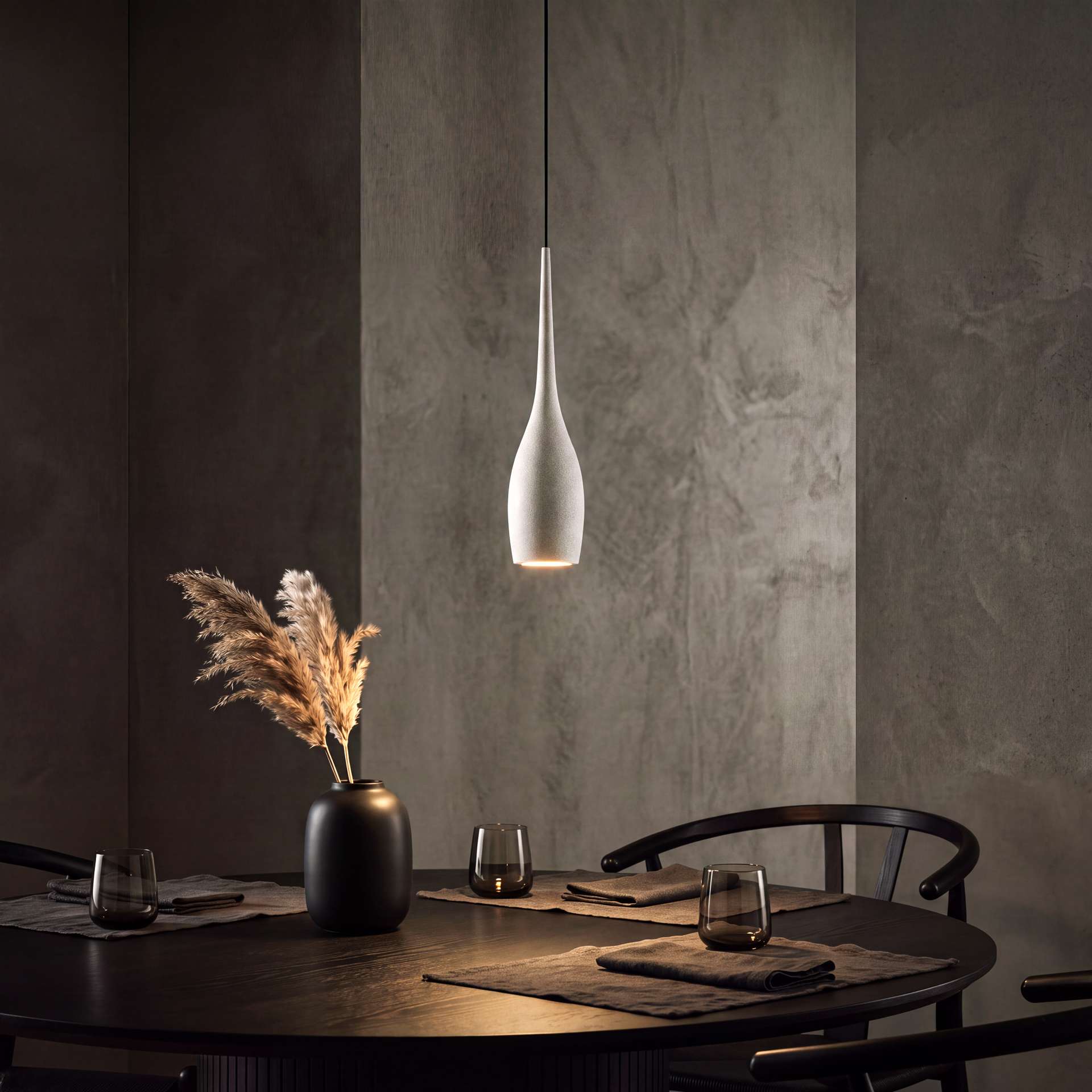 Livspace Dew Pendant | White