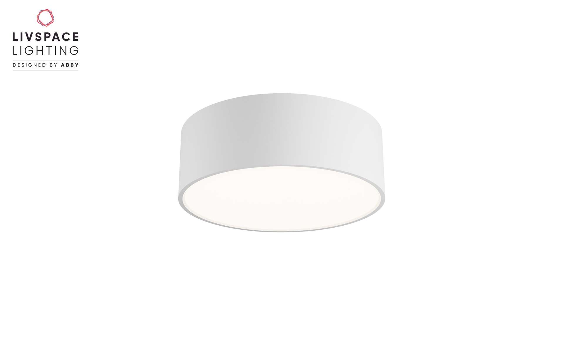 Livspace Iplane V2 Surface OPD Surface Downlight - 14W Neutral White | White