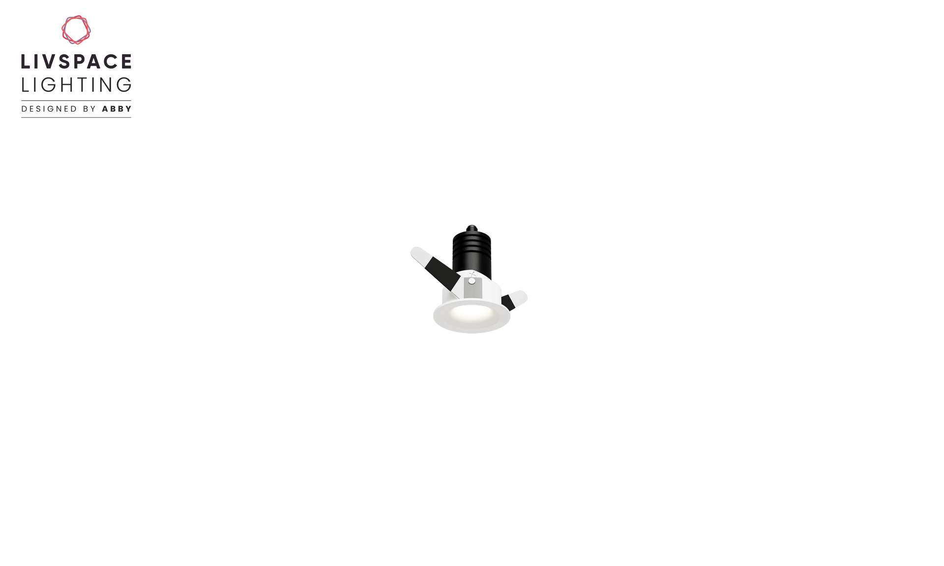 Livspace Roxy Mini Recess Spotlight - 3W Neutral White | White
