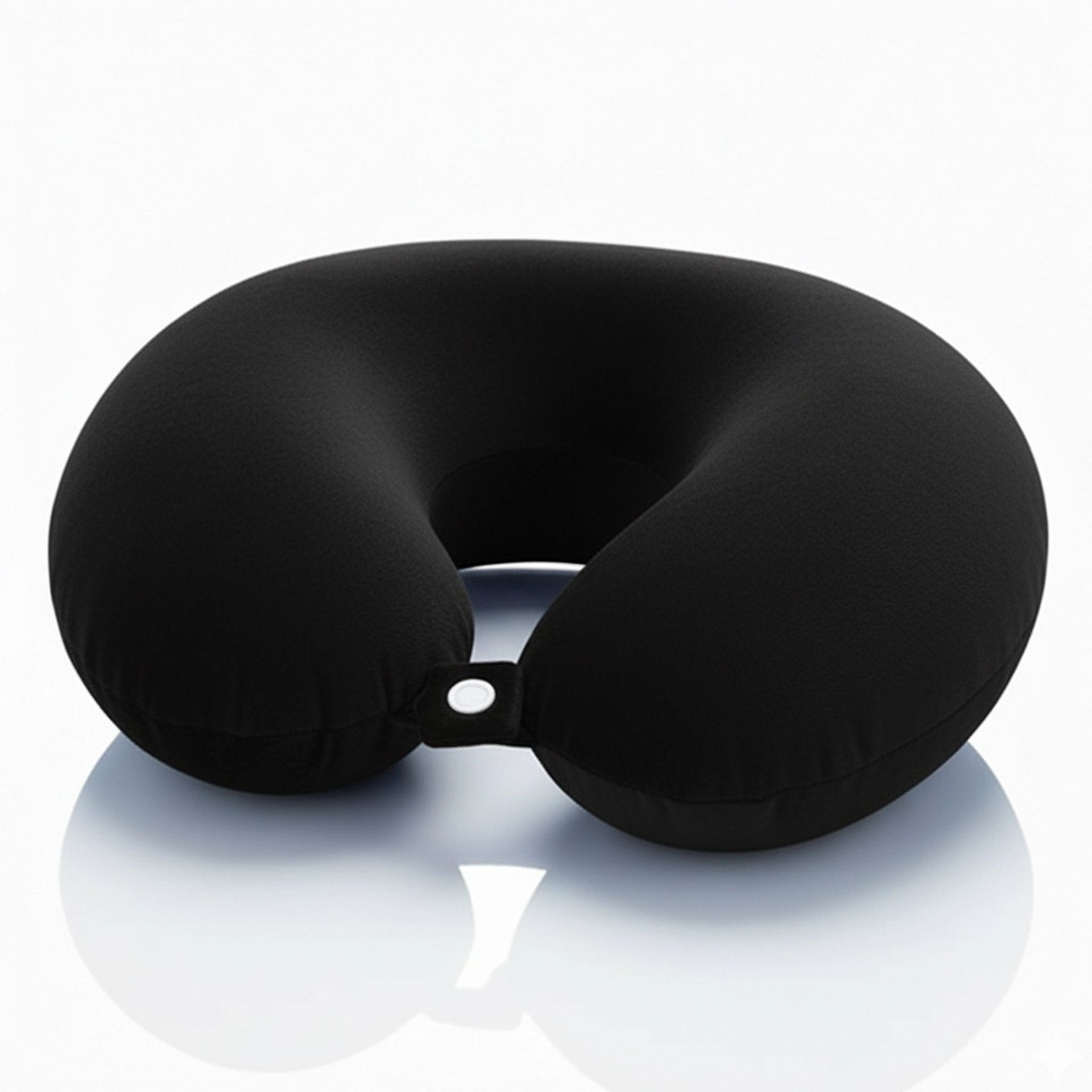 Solid Black Memory Foam Pillow | Wanderlust