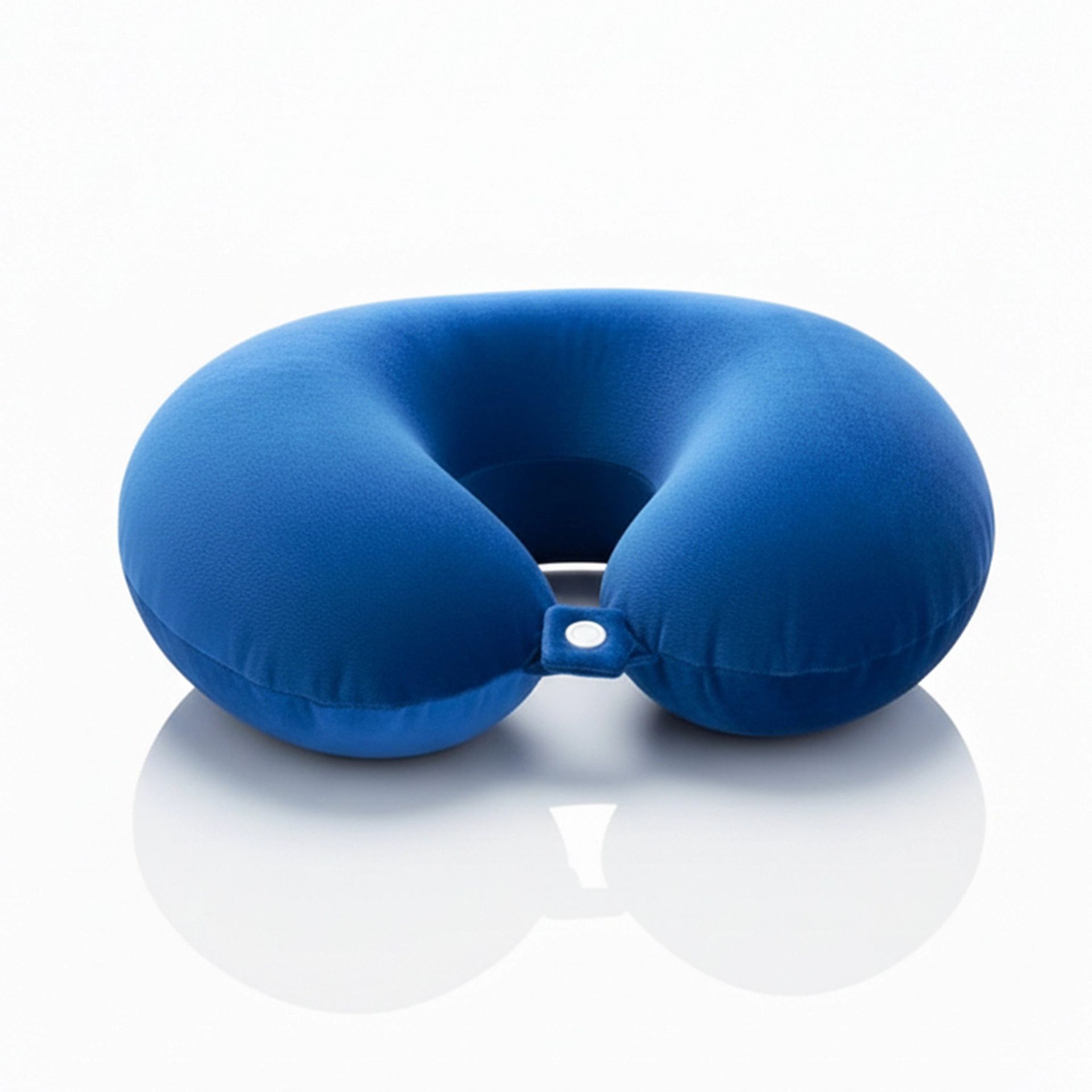 Solid Blue Memory Foam Pillow | Wanderlust