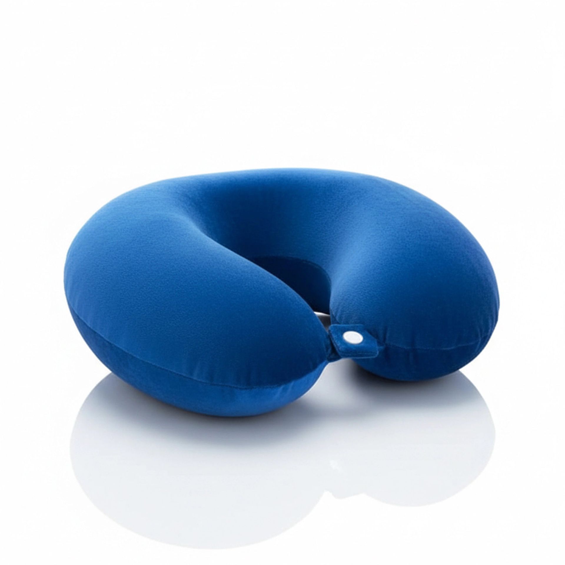 Solid Blue Memory Foam Pillow | Wanderlust