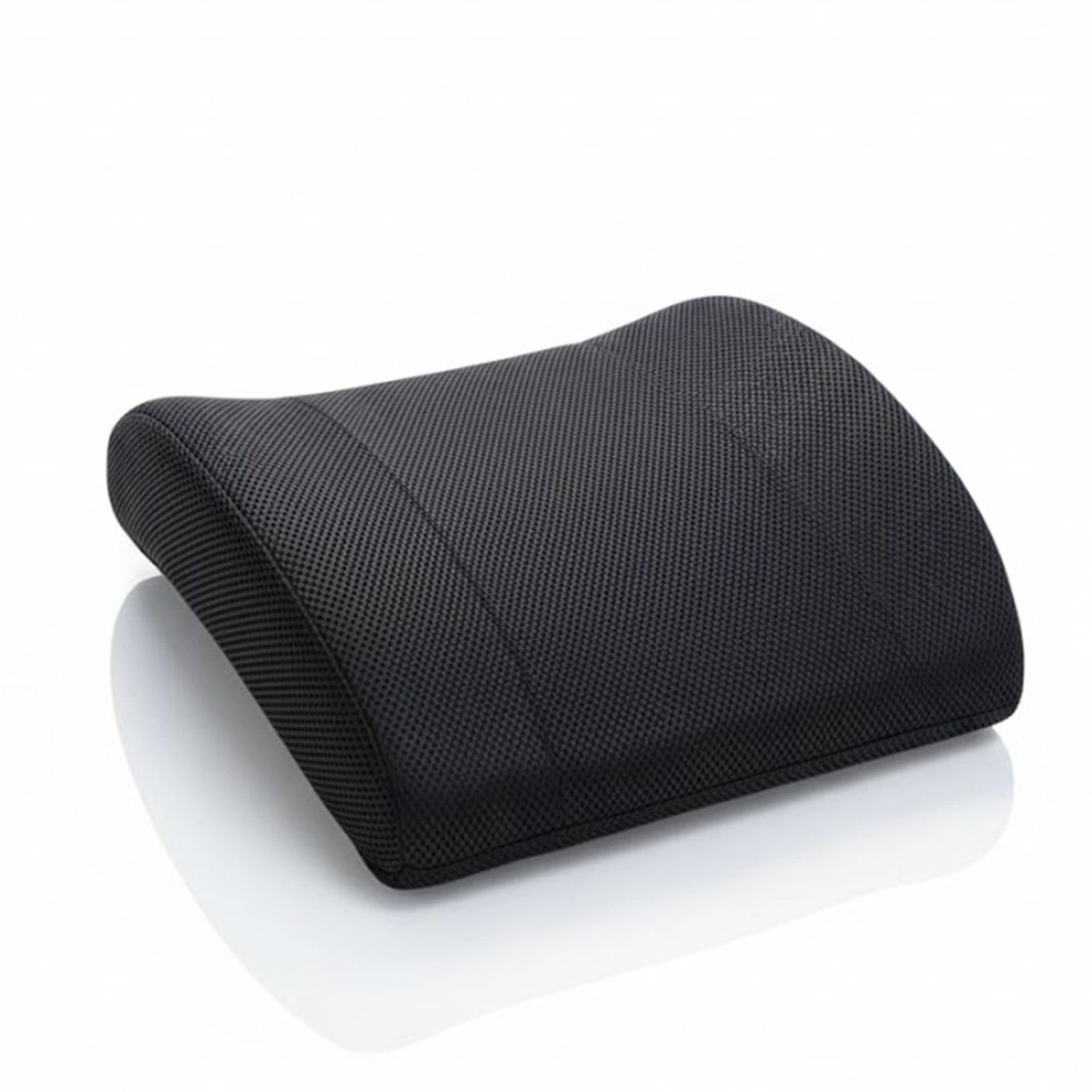 Solid Black Memory Foam Pillow | Solace