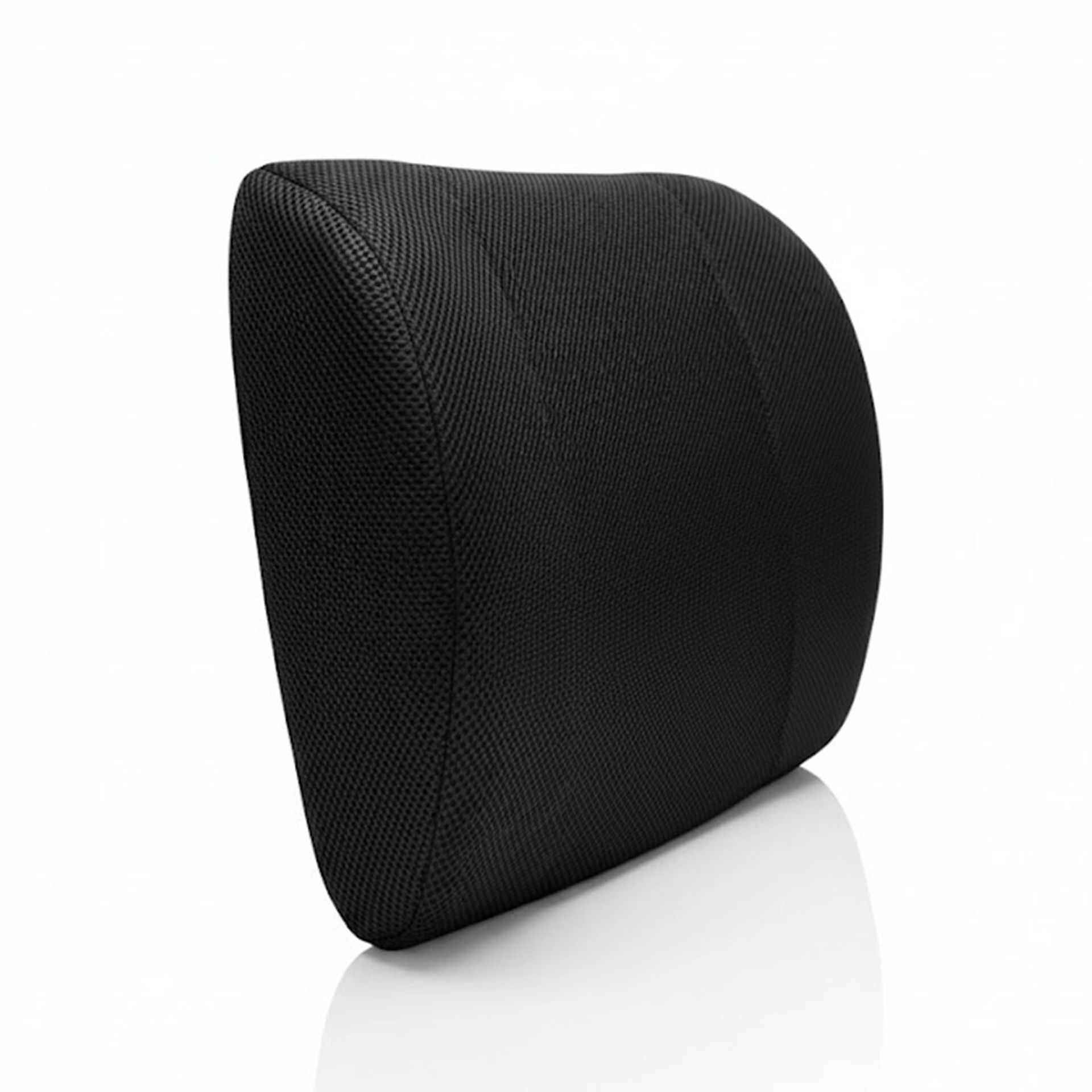 Solid Black Memory Foam Pillow | Solace