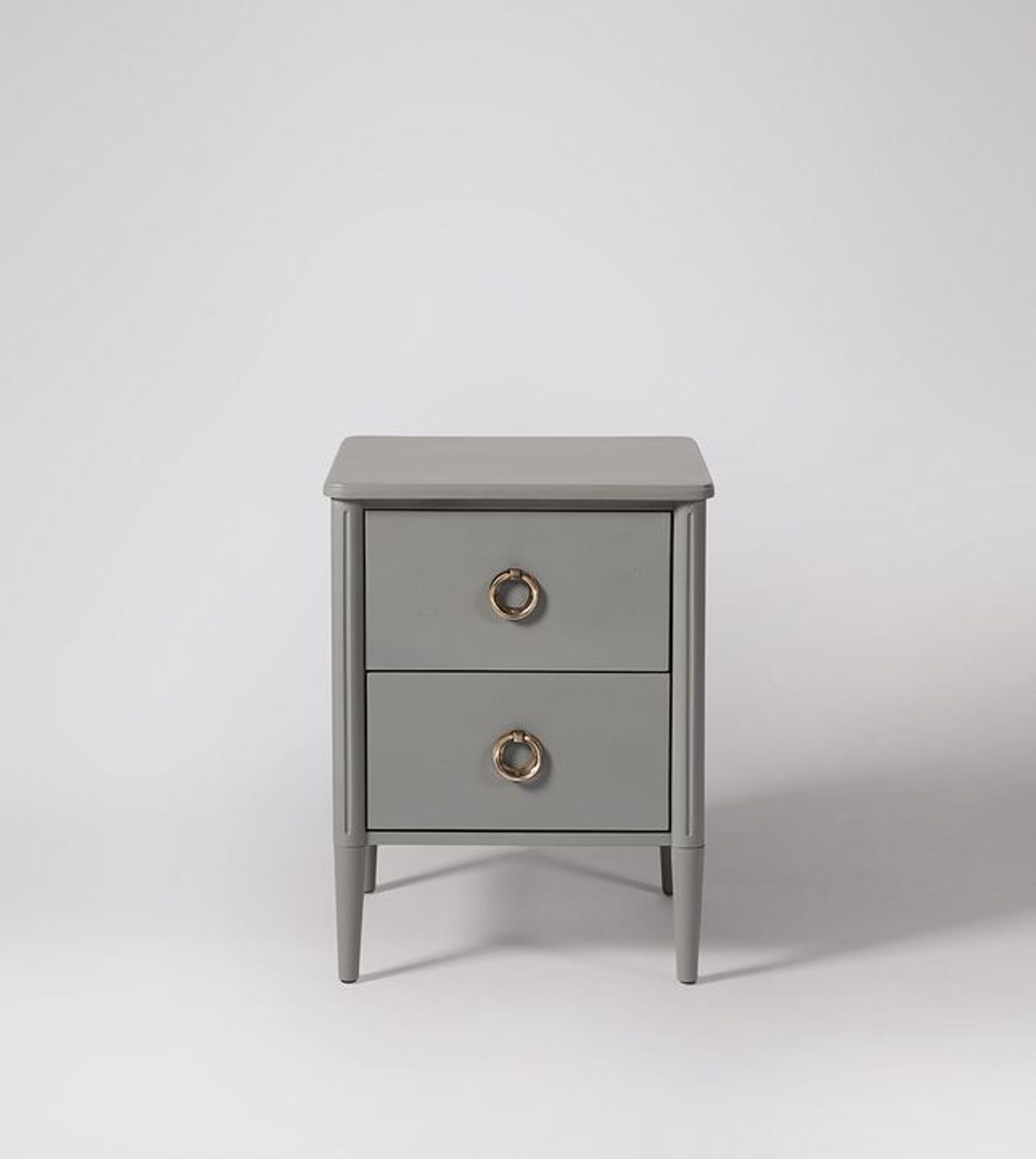 Grey Cape Bedside Table