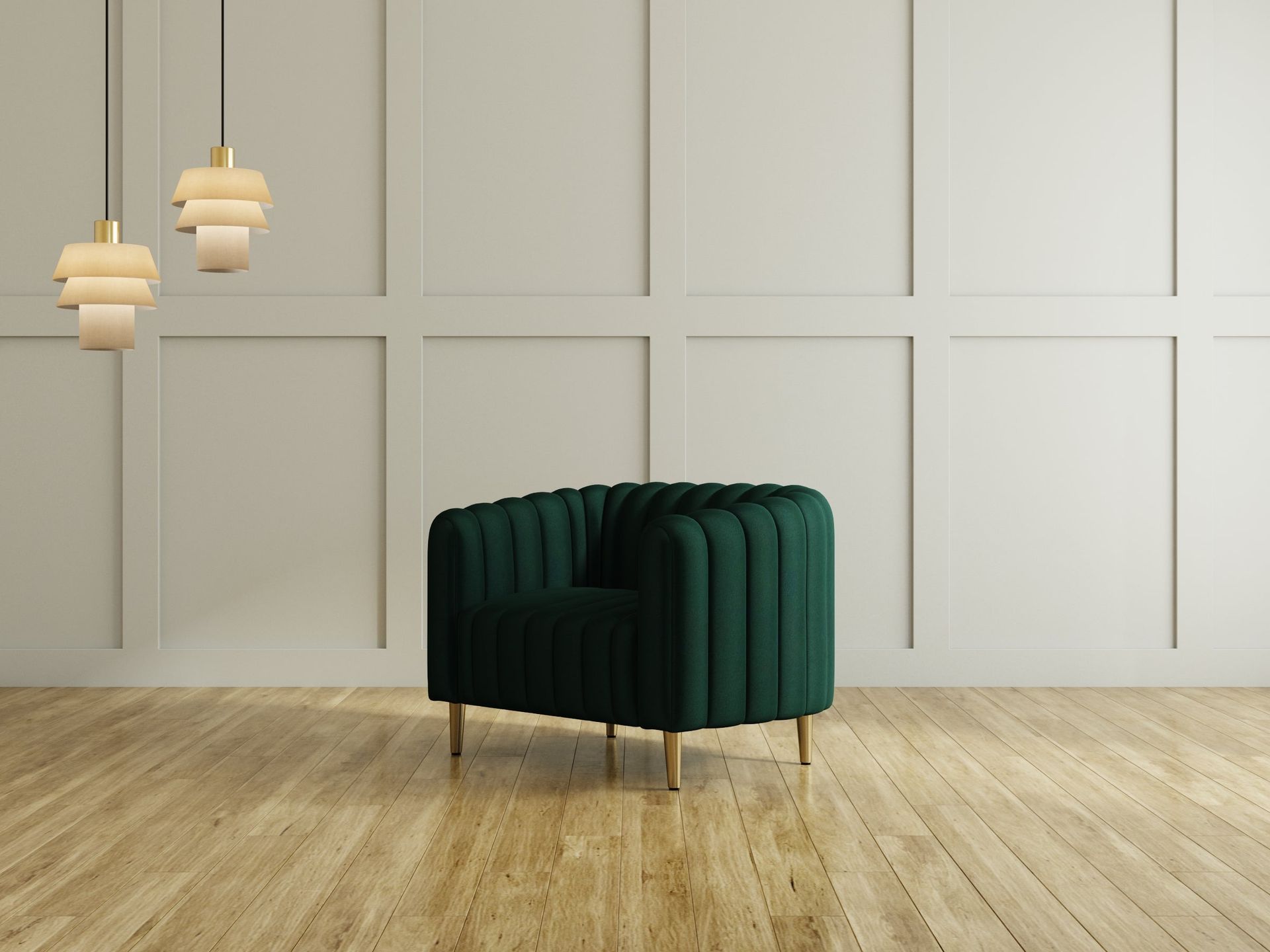 Hayden Home Premium Sydney Sofa | 1 Seater Sofa, Matt Black, Essential_Biscuit