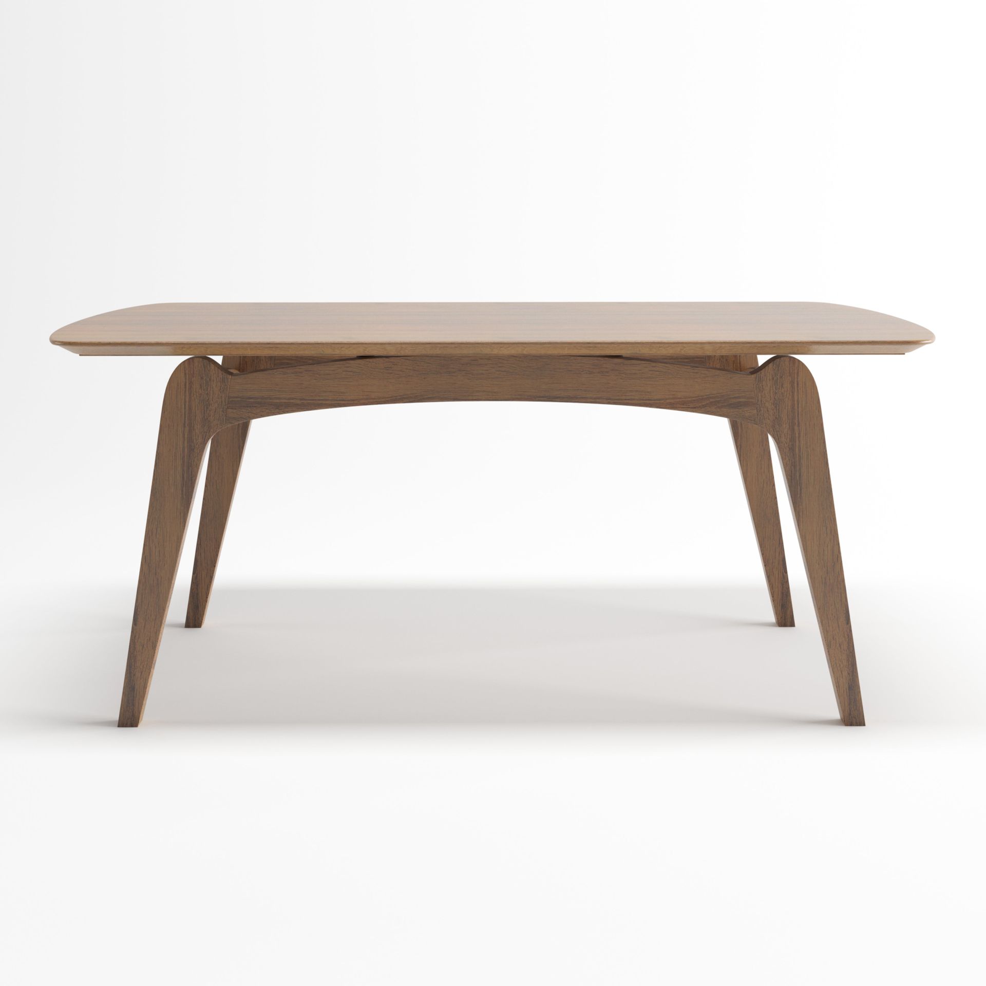 Caroline Dinning Table | 6 Seater Table, Rectangular, Walnut