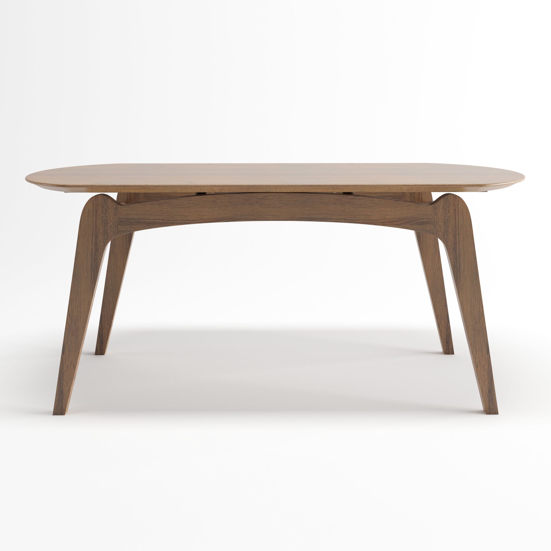 Caroline Dinning Table | 6 Seater Table, Capsule, Walnut