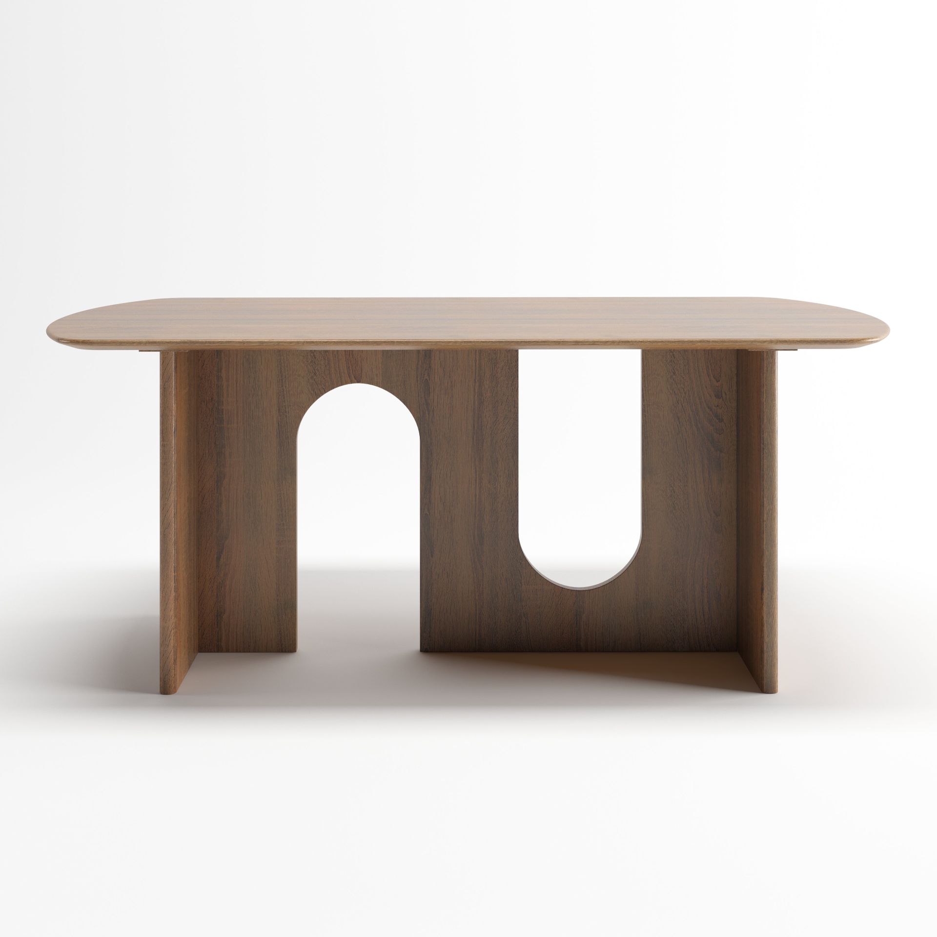 Odette Dinning Table | 6 Seater Table, Rectangular, Walnut