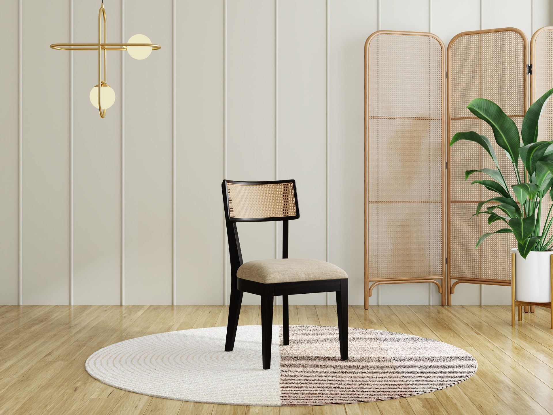 Reina Dining Chair | Charcoal