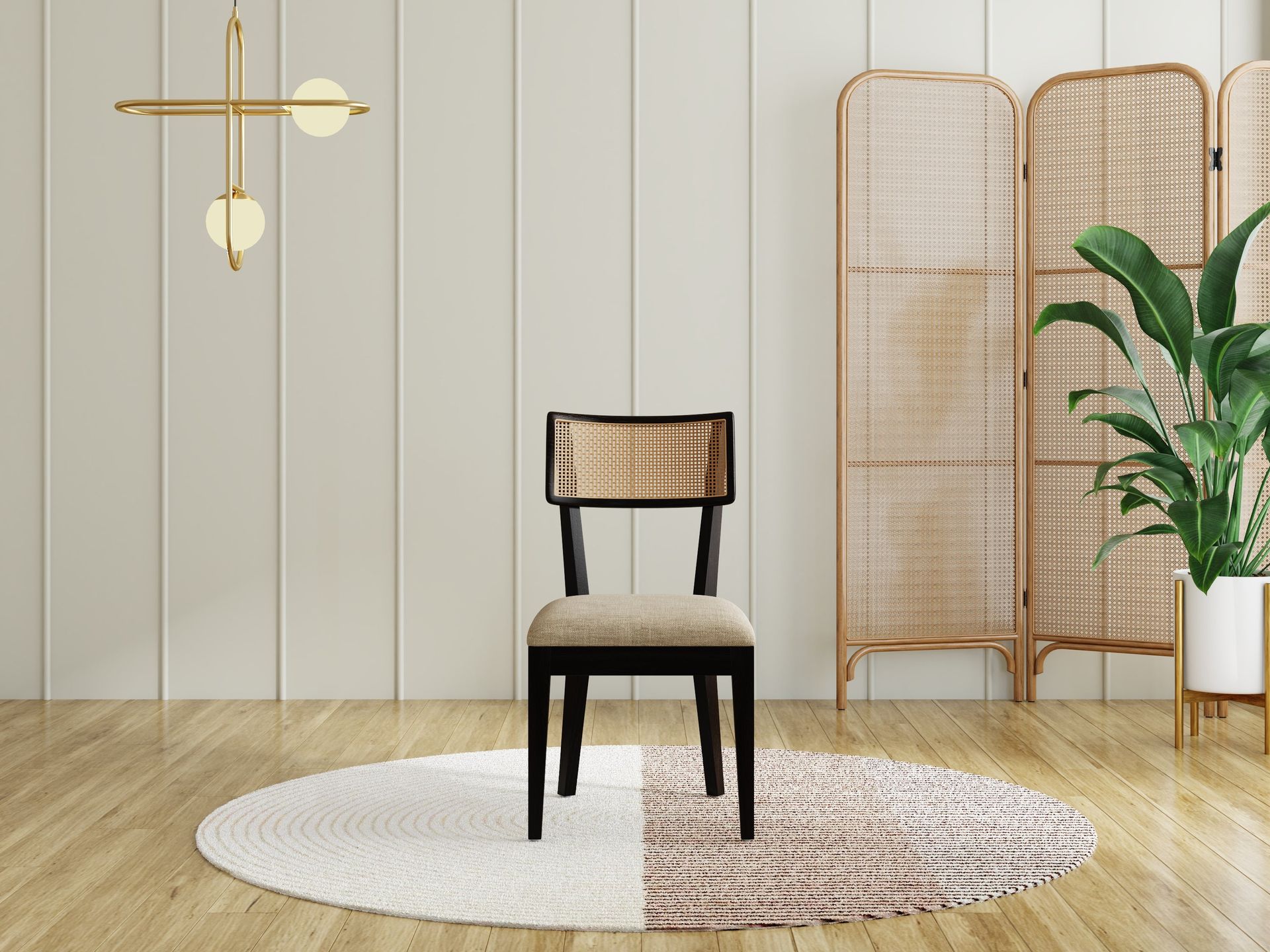 Reina Dining Chair | Charcoal