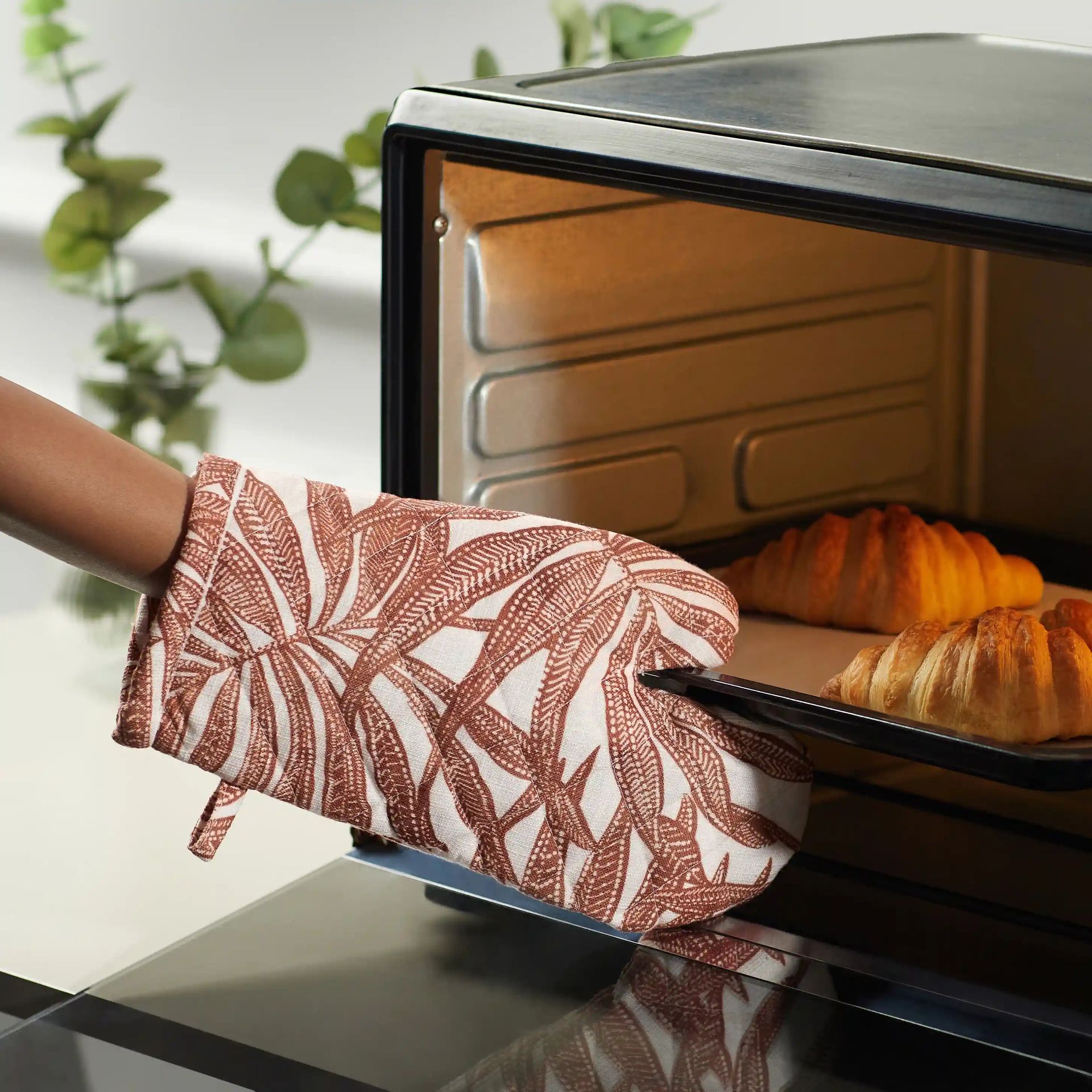 Tropical Rust Set of 2 Oven Mitt | Nonna's Home