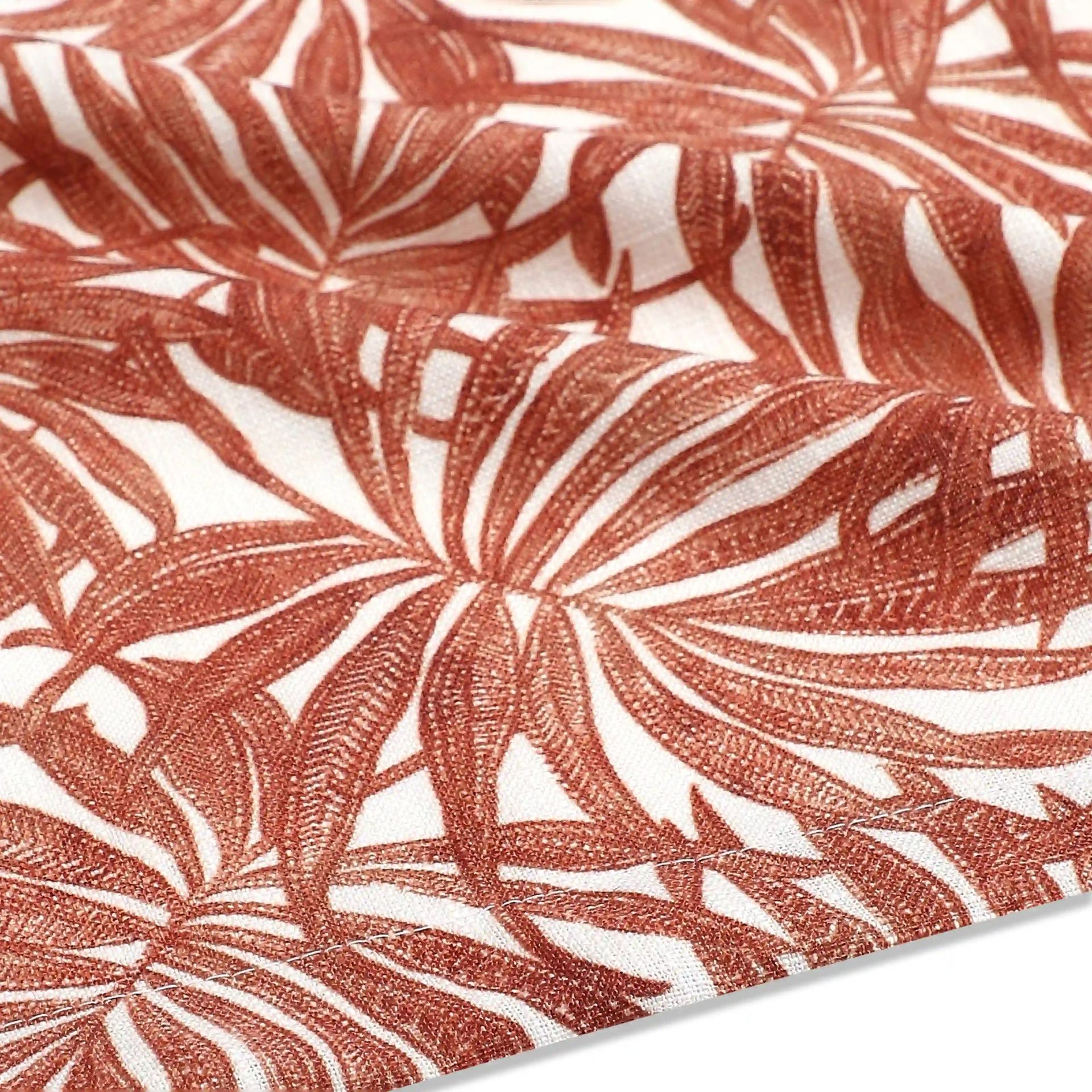 Tropical 100% Polyester Rust Apron | Nonna's Home