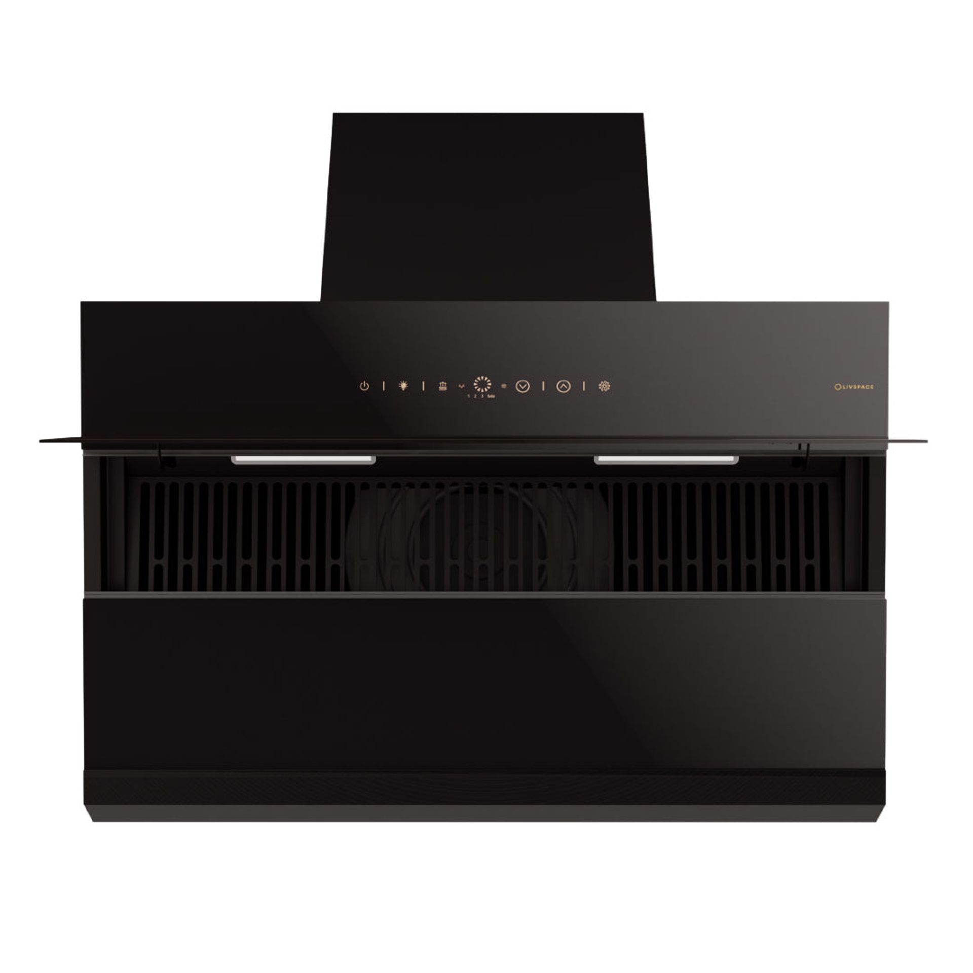 Intellia Auto Clean BLDC Ducted 1600 m3/h 900 mm Inclined Chimney | Intellia CHI90