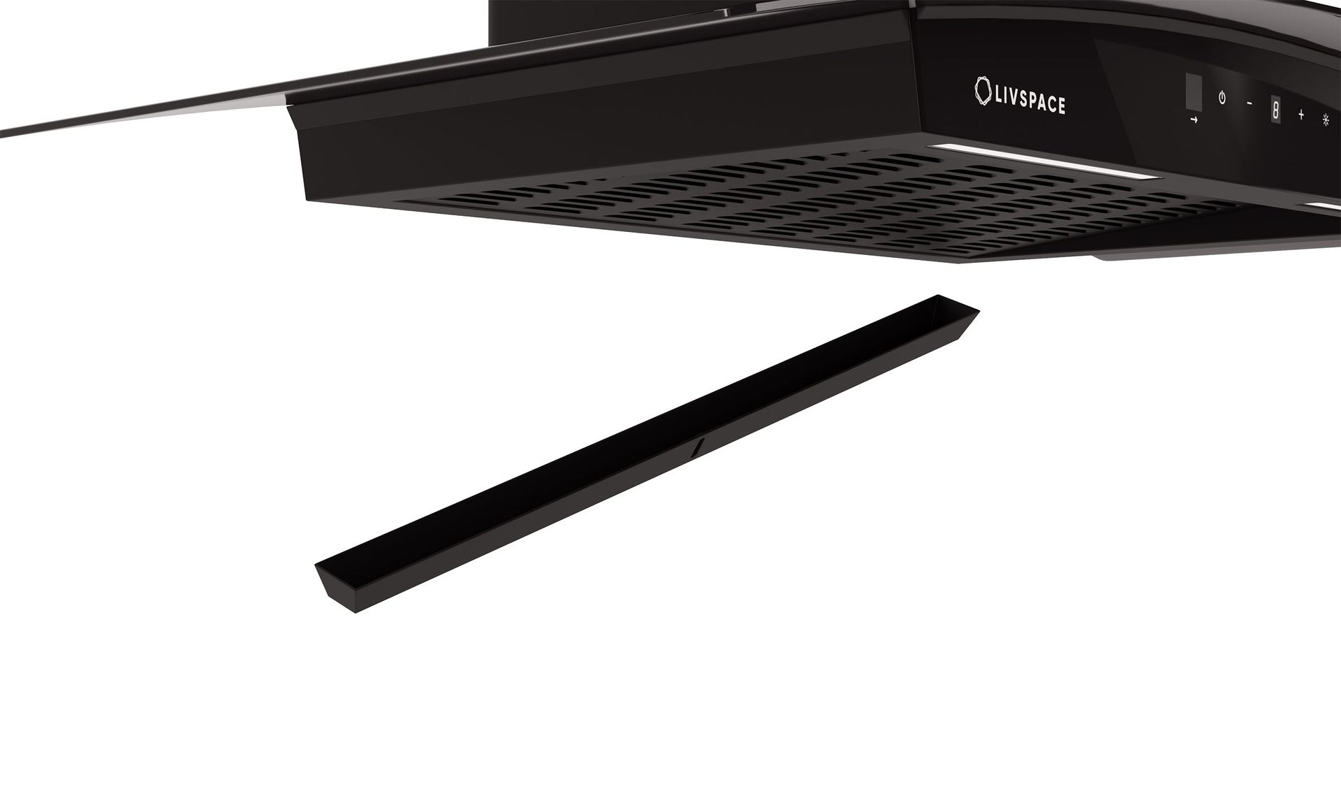 Optima Auto Clean Ducted 1200 m3/h 900 mm Curved Chimney | Optima CHC90