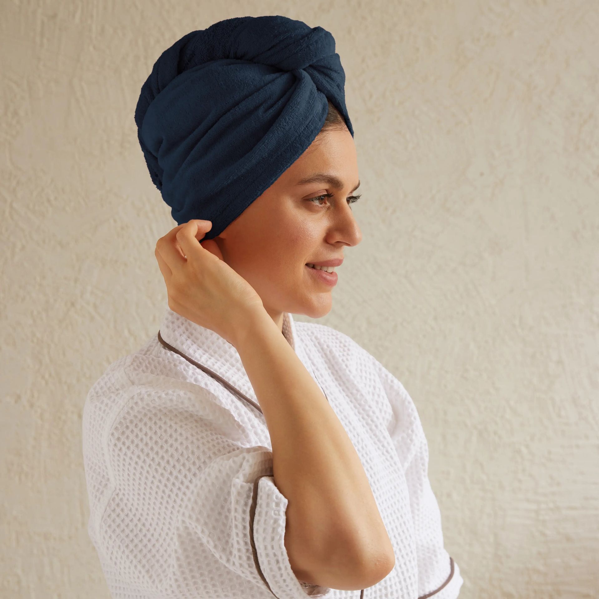 Solid Dyed 360 GSM 100% Cotton Maroon One Size Head Wrap | Paleto