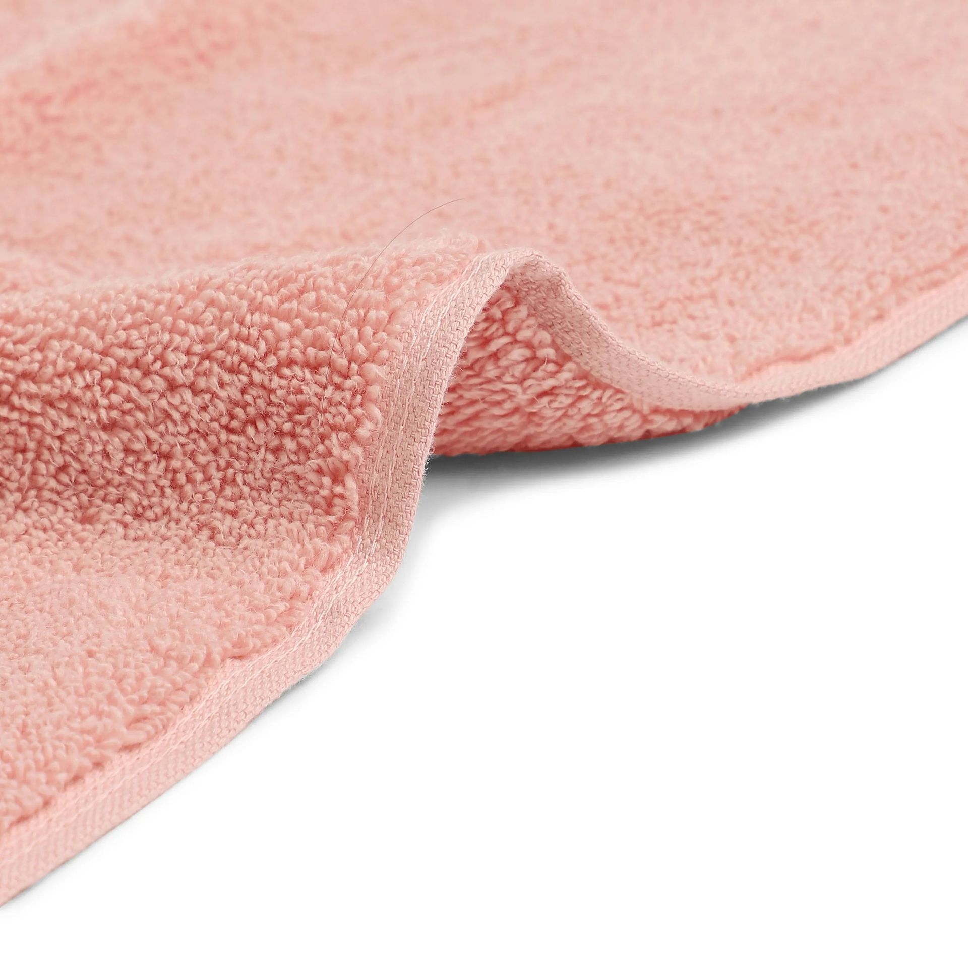 Solid Dyed 550 GSM 100% Cotton Salmon Dust Hand Towel | Pelushe