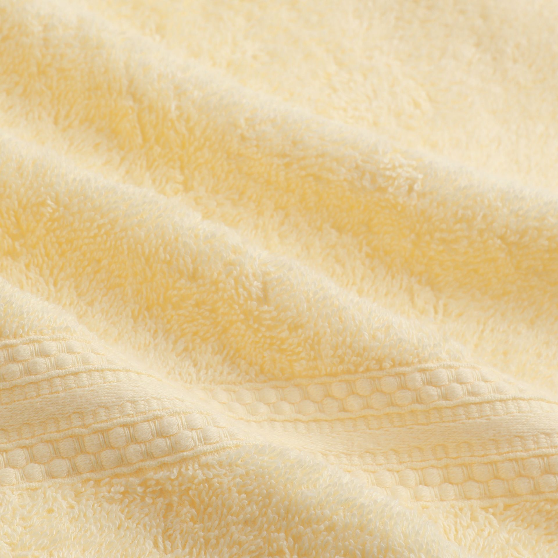 Solid Dyed 475 GSM 100% Cotton Buttercream Face Towel | Paleto