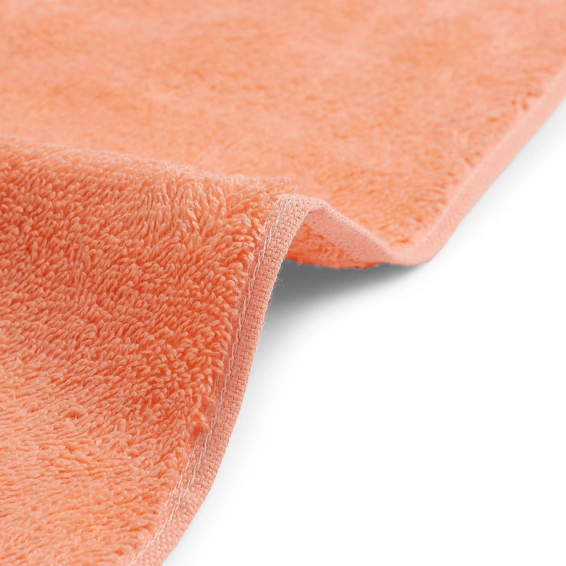 Solid Dyed 475 GSM 100% Cotton Peach Fuzz Hand Towel | Paleto