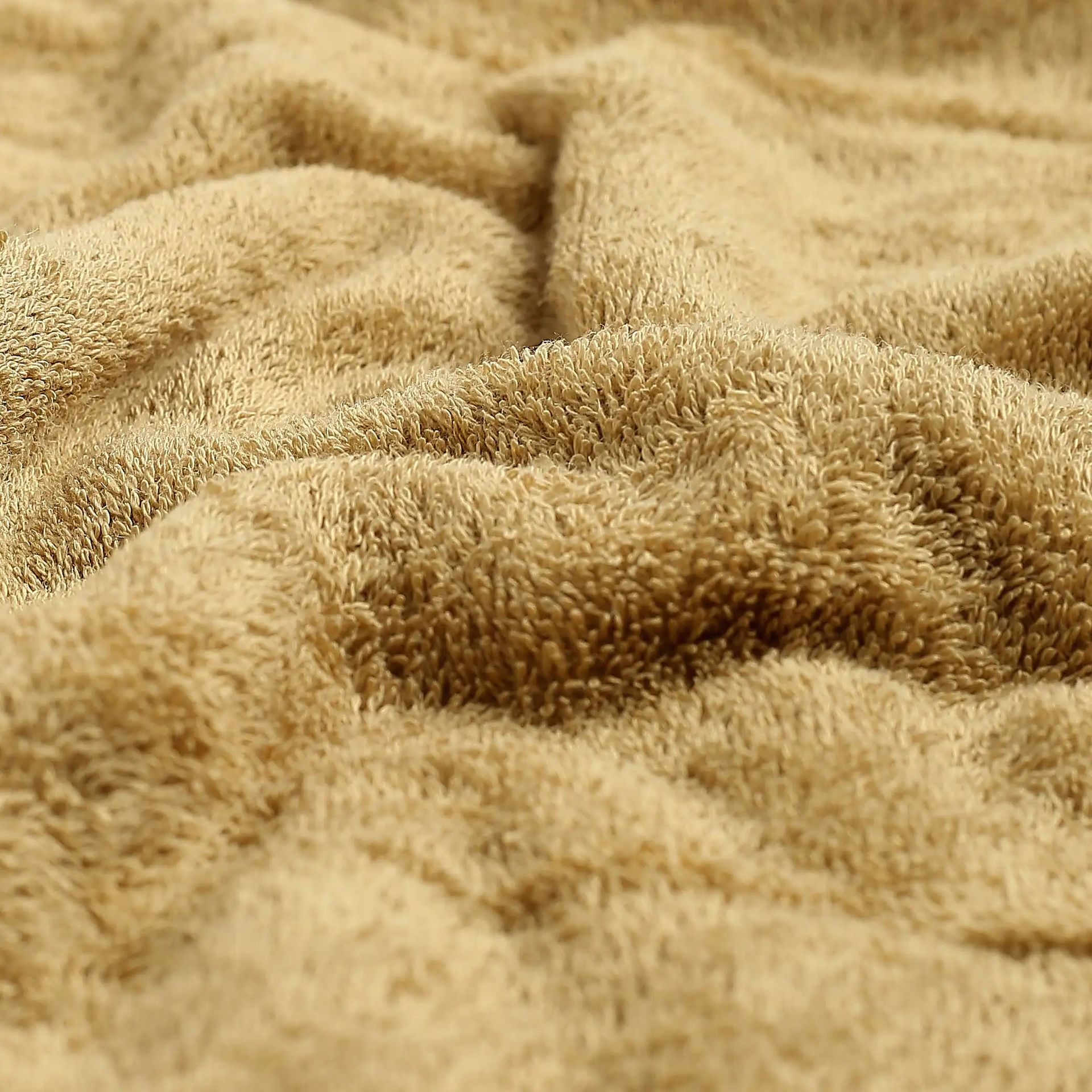 Solid Dyed 475 GSM 100% Cotton Beige Bath Towel | Paleto