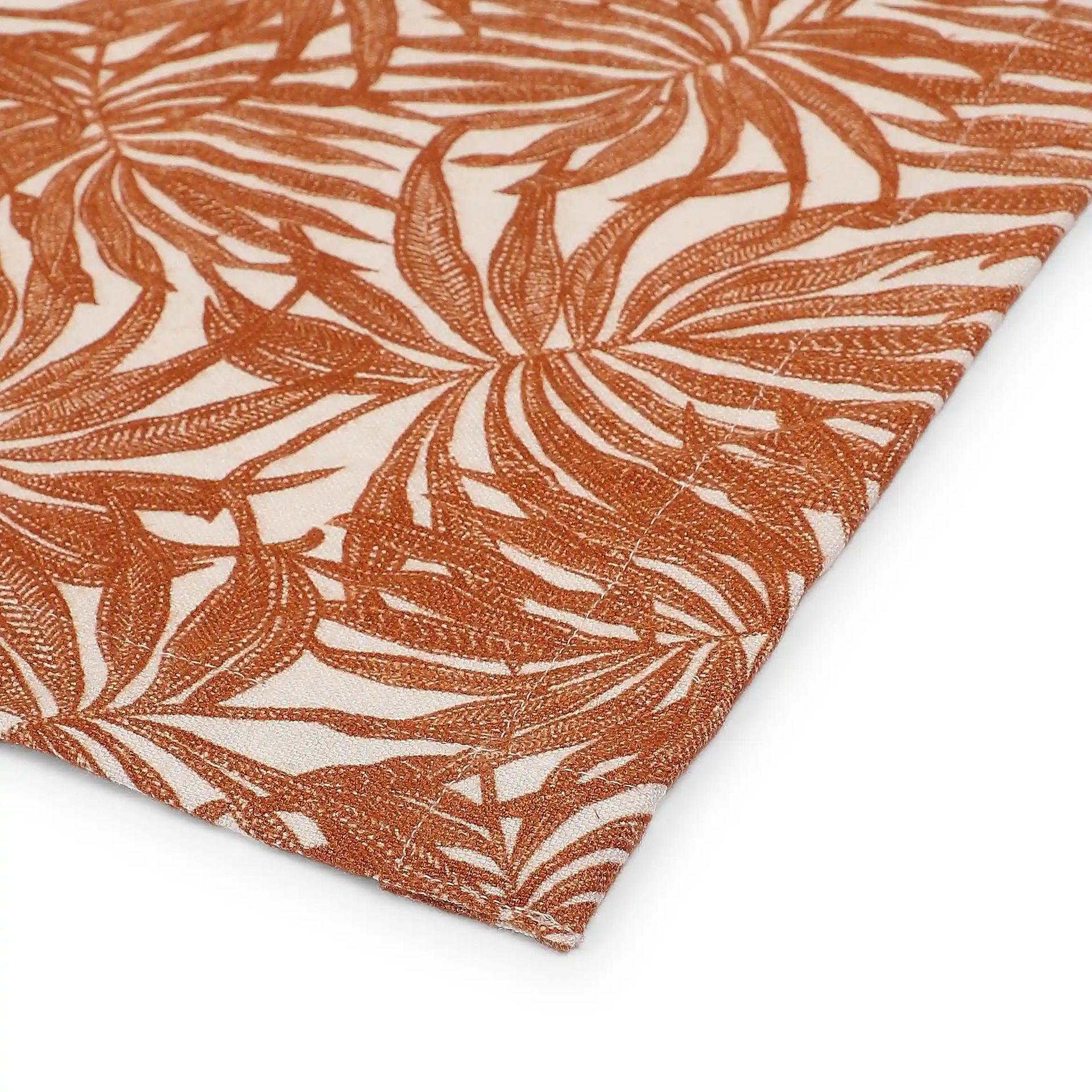 Tropical 280 GSM 100% Cotton Rust Set of 4 Table Napkin | Nonna's Home