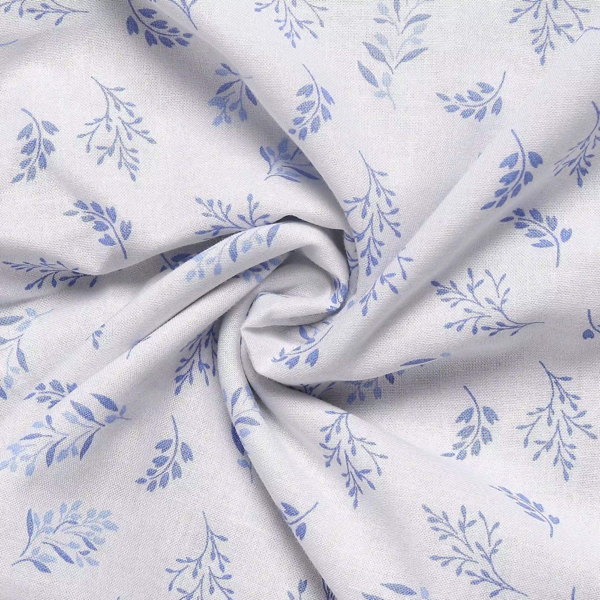 Floral 144 TC 100% Cotton Purple Double Dohar | Bloomshire Classic