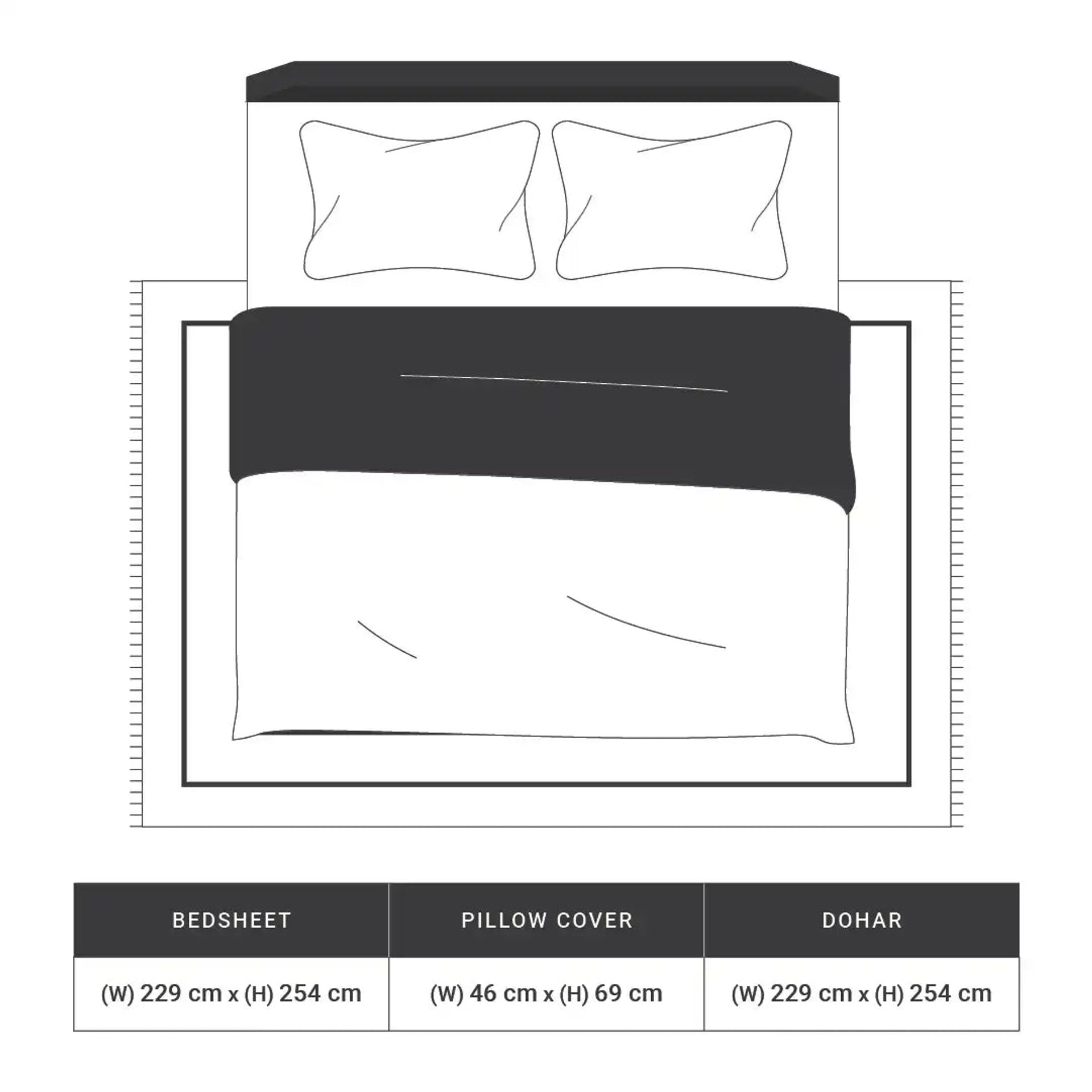 Indian Heritage 144 TC 100% Cotton Mustard Double Bedding Set | Chippa Lane