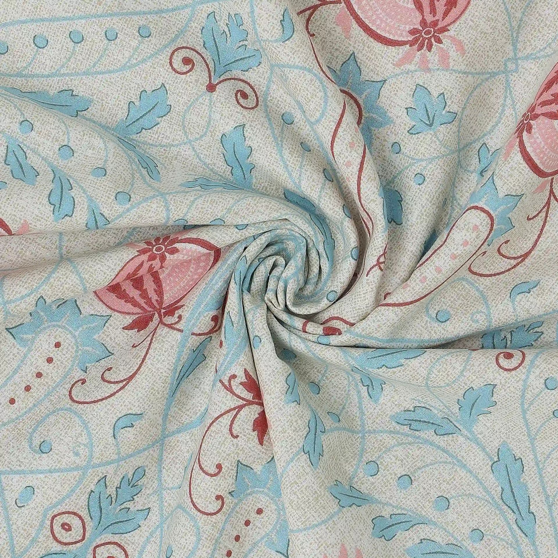 Indian Heritage 144 TC 100% Cotton Light Blue Double Dohar | Chippa Lane