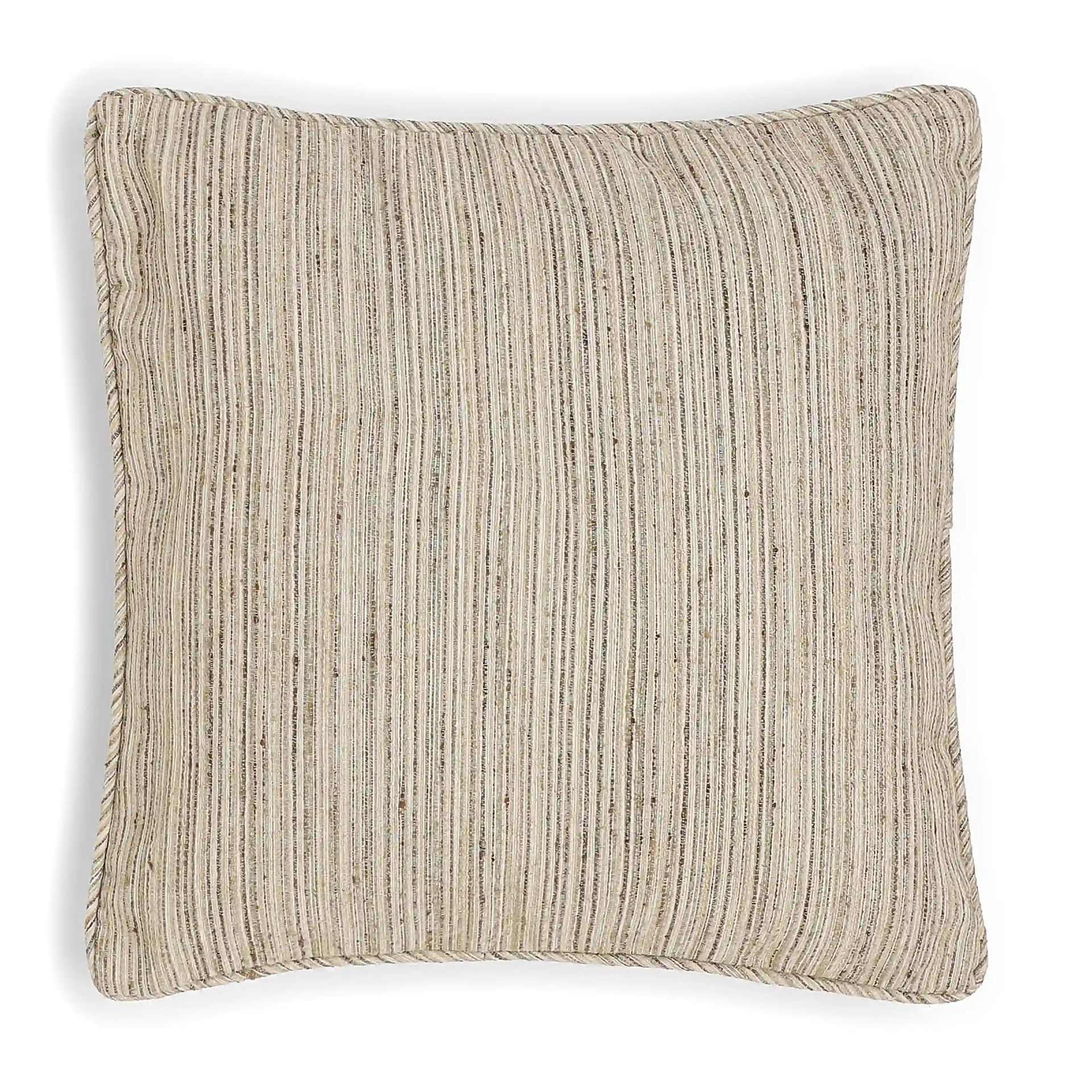 Textured Polyester Blend Soil Cushion Cover | Vissencia