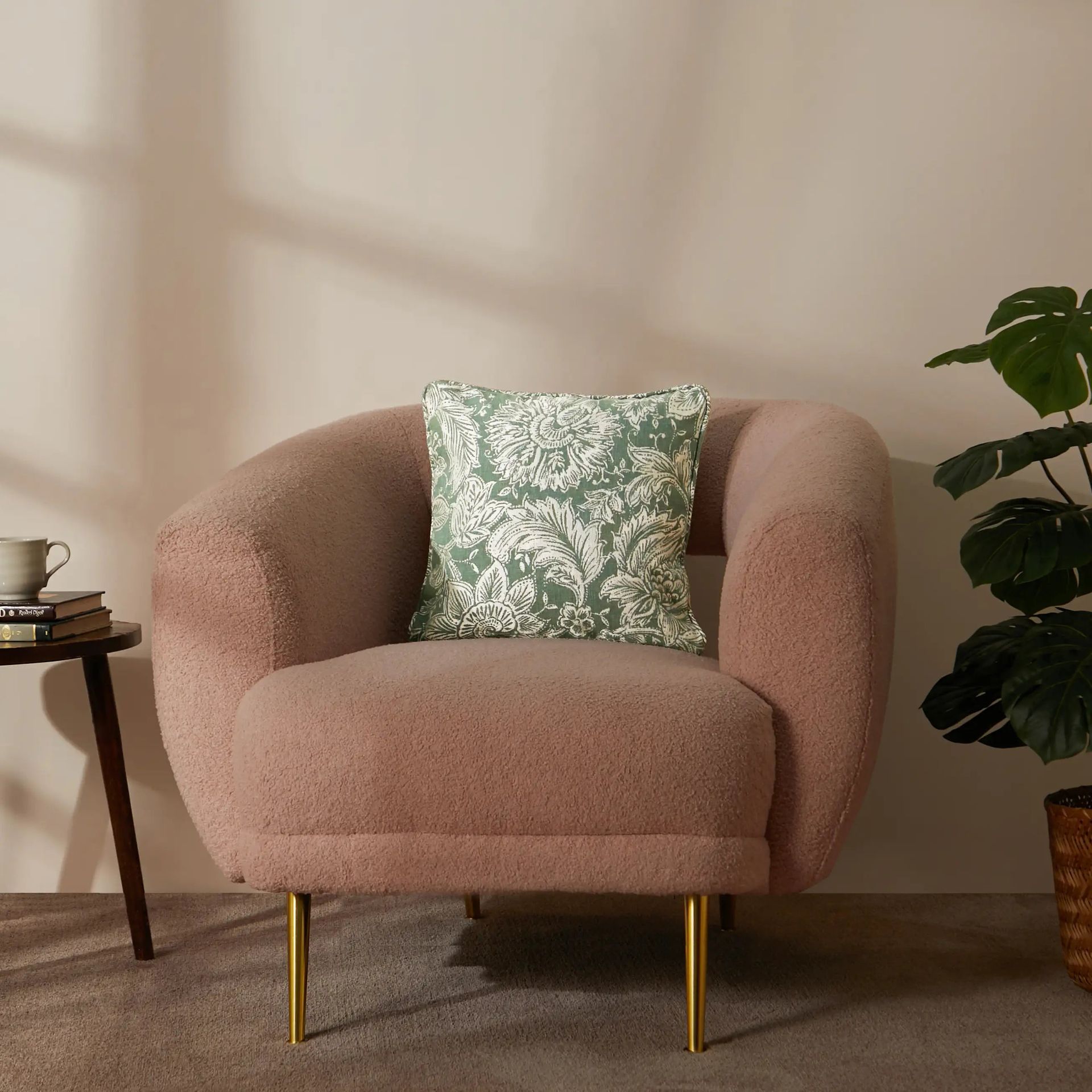 Indian Heritage Polyester Blend Forest Green Cushion Cover | Vissencia