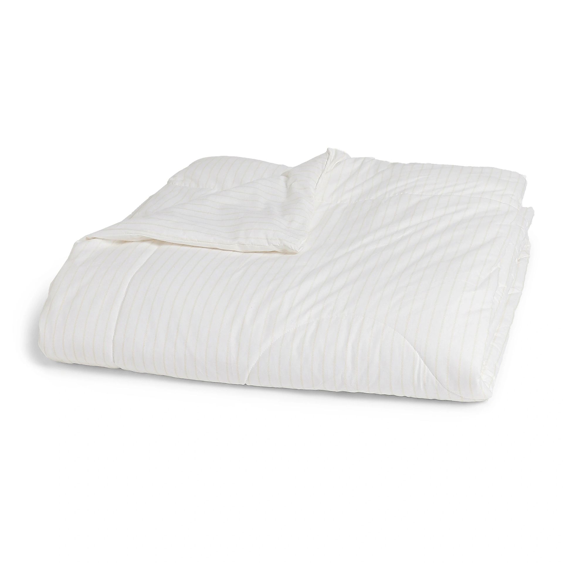Geometric 120 GSM 100% Cotton Beige Double Comforter | Bloomshire Classic