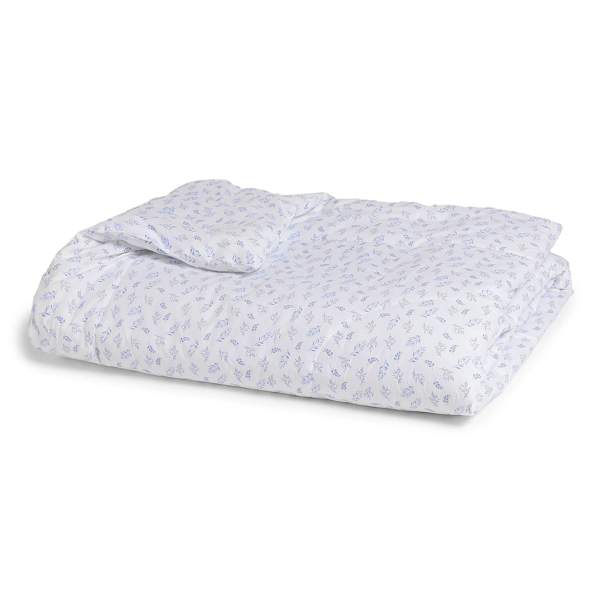 Floral 120 GSM 100% Cotton Purple Double Comforter | Bloomshire Classic