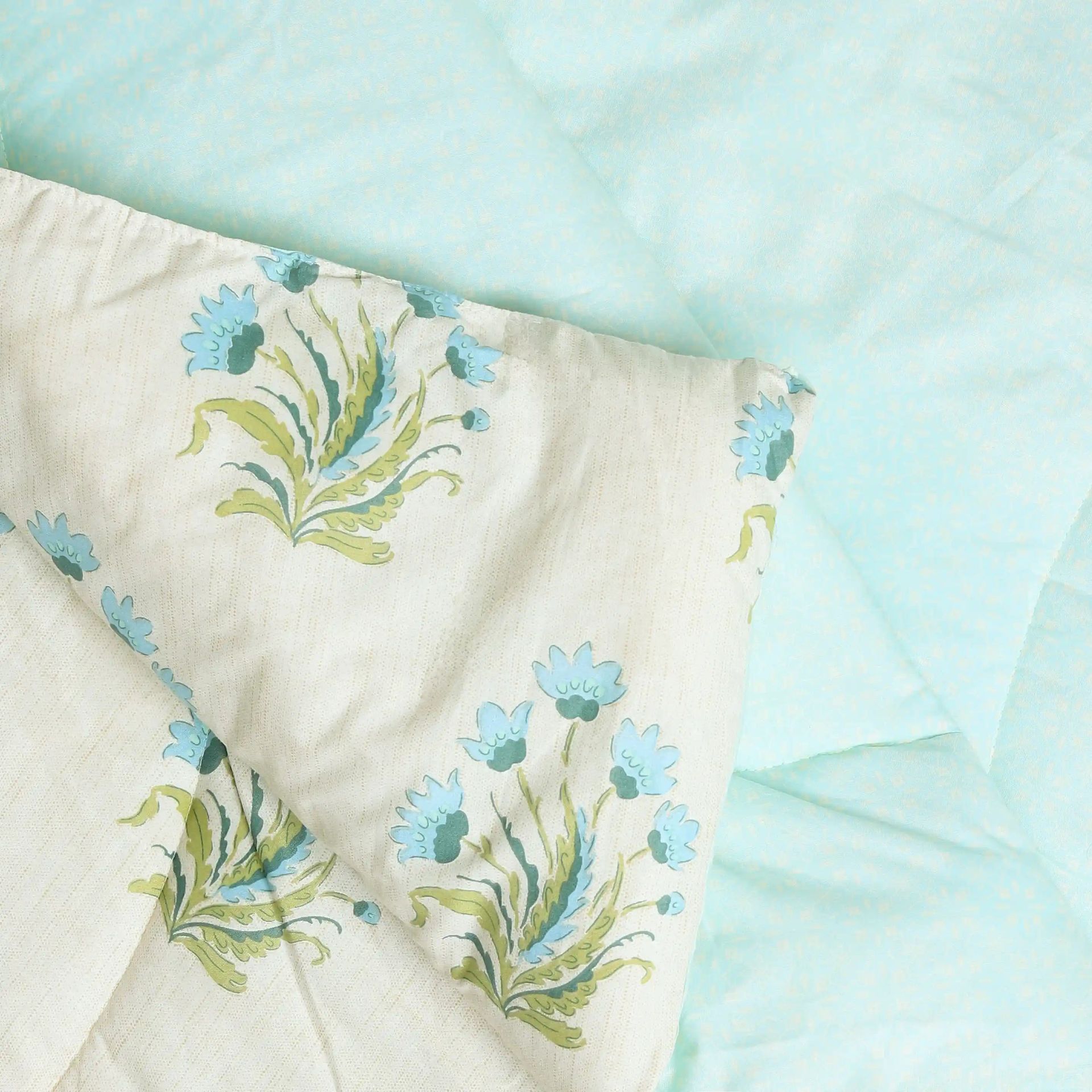 Indian Heritage GSM 100% Cotton Indian Sage Double Comforter | Chippa Lane