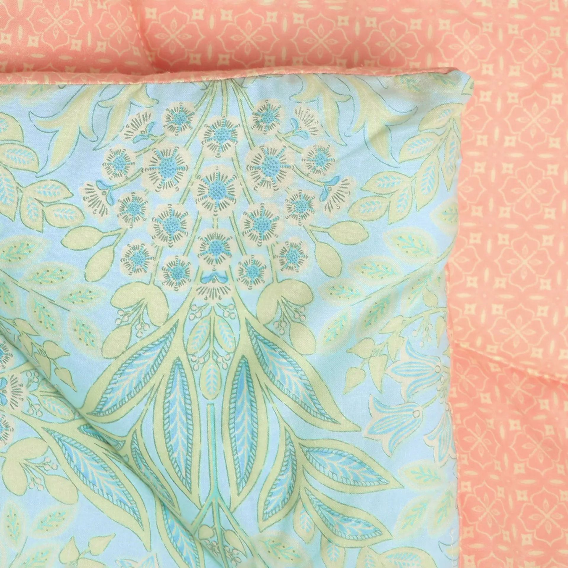 Indian Heritage  GSM 100% Cotton Sage Bloom Double Comforter | Chippa Lane