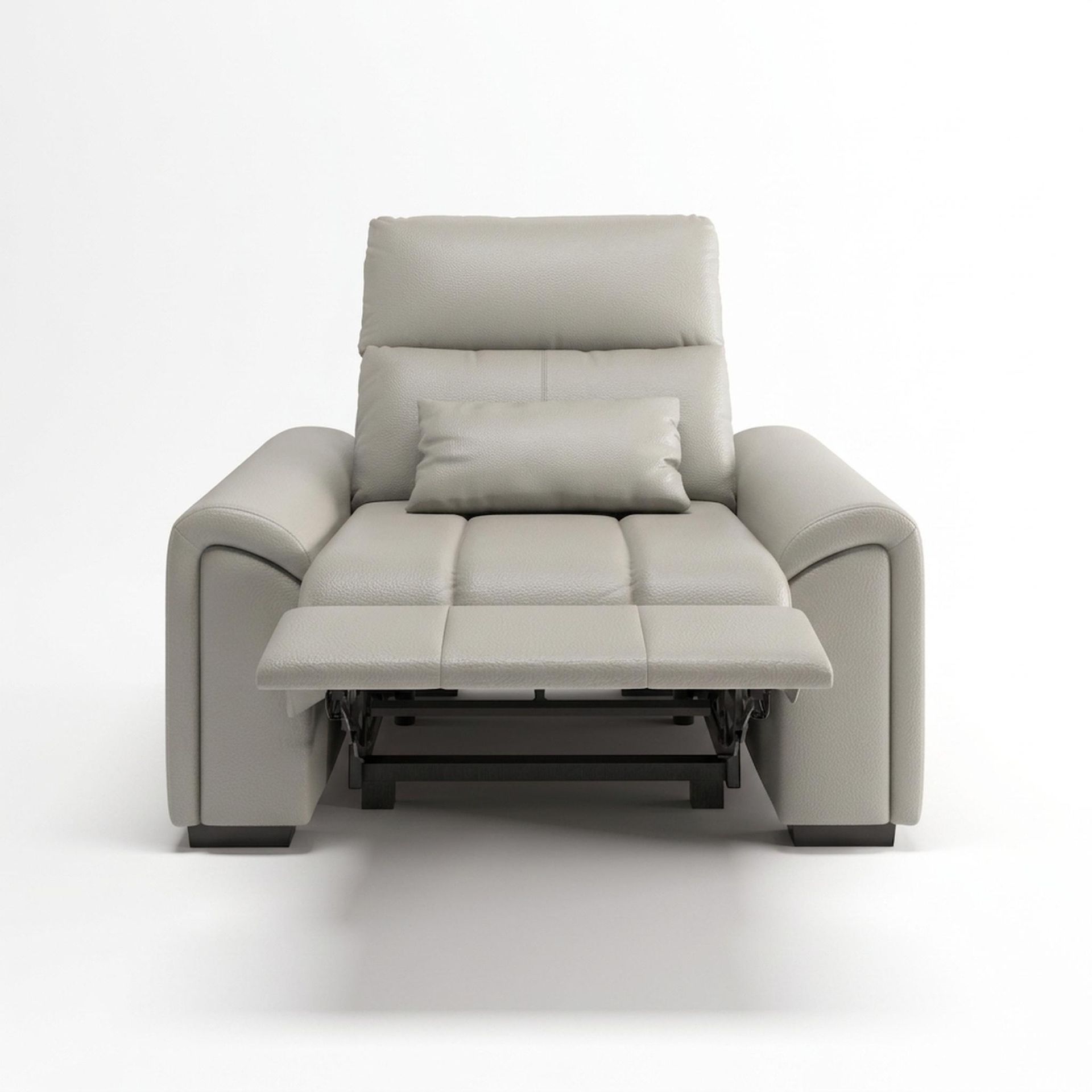 Eldur Relaxed Seat, 1 Seater ( 1 RR), Alabaster Veil Vegan Leather