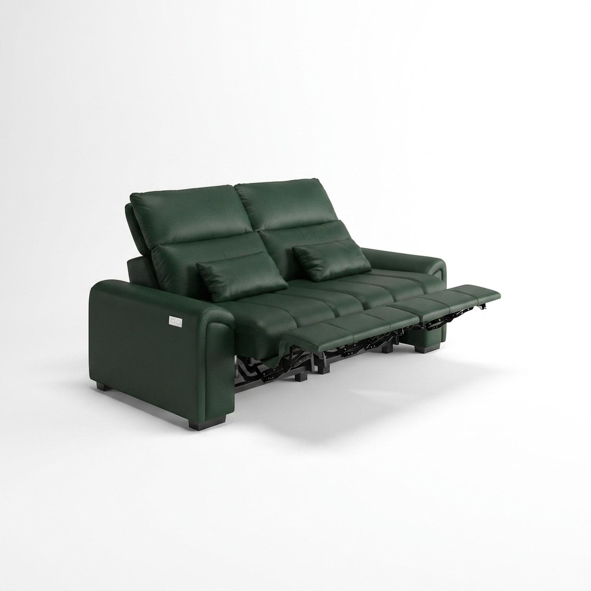 Eldur Relaxed Seat, 2 Seater ( 2 RR), Valencia Green Vegan Leather