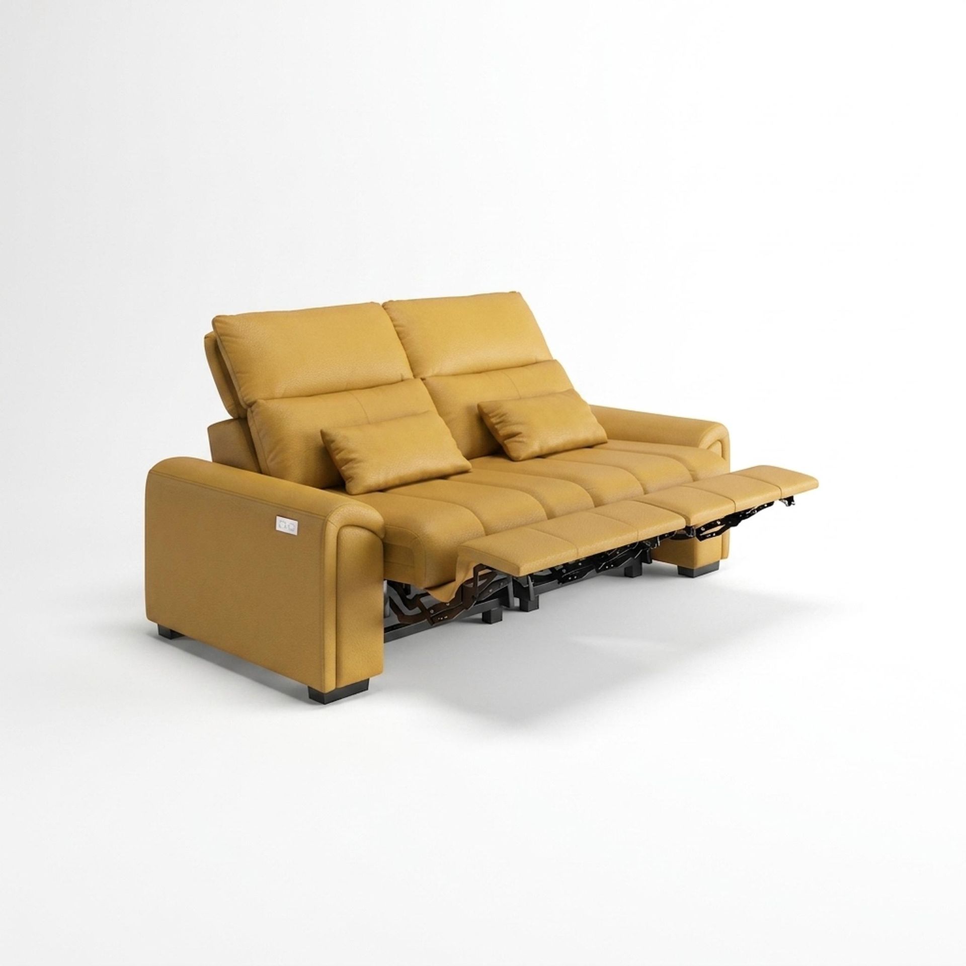 Eldur Relaxed Seat, 2 Seater ( 2 RR), Golden Temple Aura Leather Essential