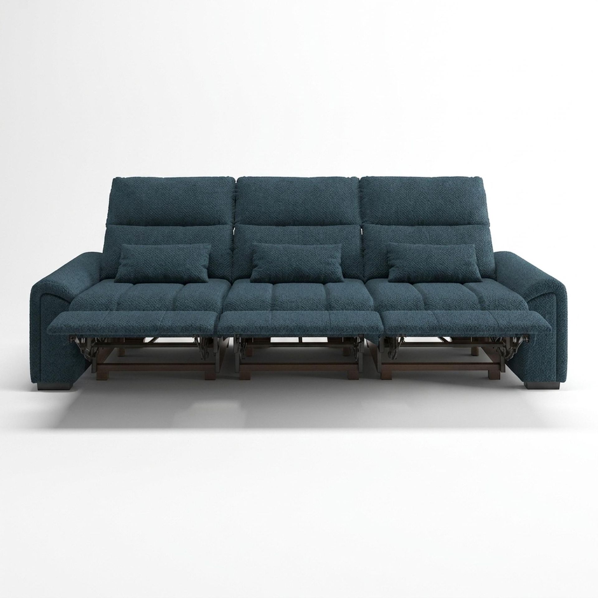 Eldur Relaxed Seat, 3 Seater (3 RR), Royal Ink Elite