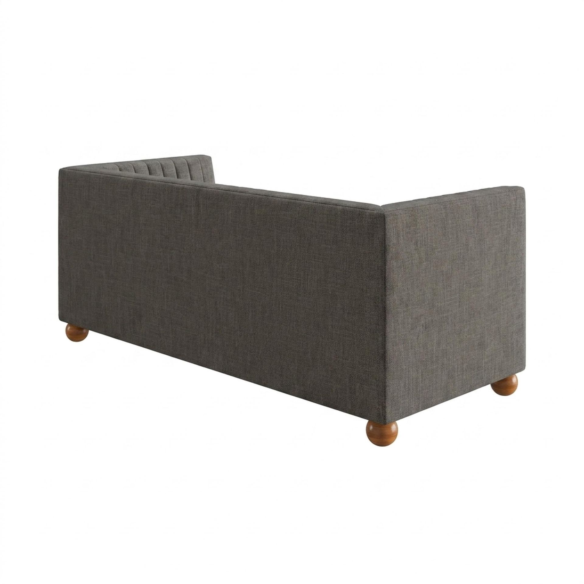 Hayden Home Premium Grove Gather Sofa Bed, Warm Cedar Legs, Essential Chestnut Brown Upholstery