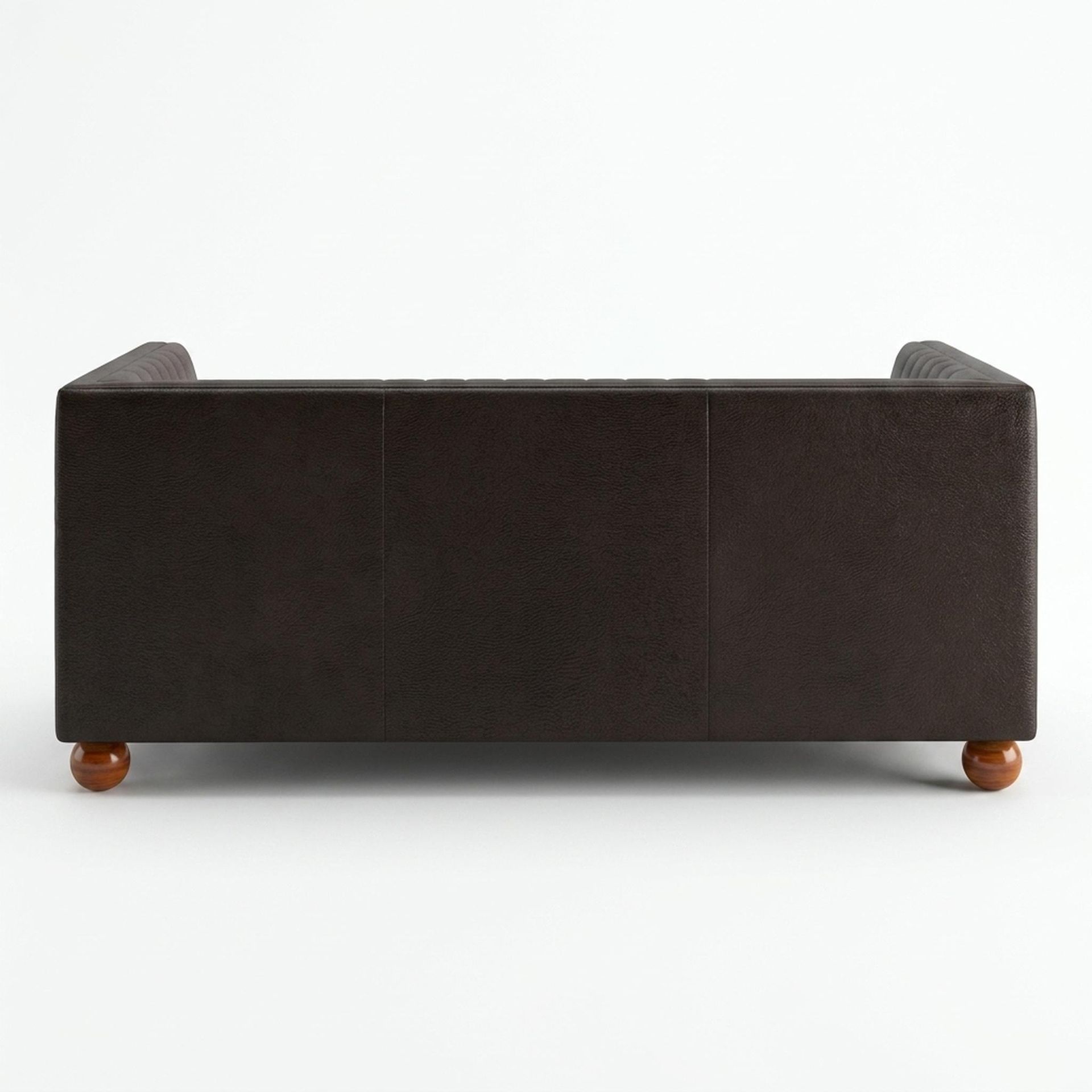 Hayden Home Premium Grove Gather Sofa Bed, Warm Cedar Legs, Essential Beige Brown Upholstery