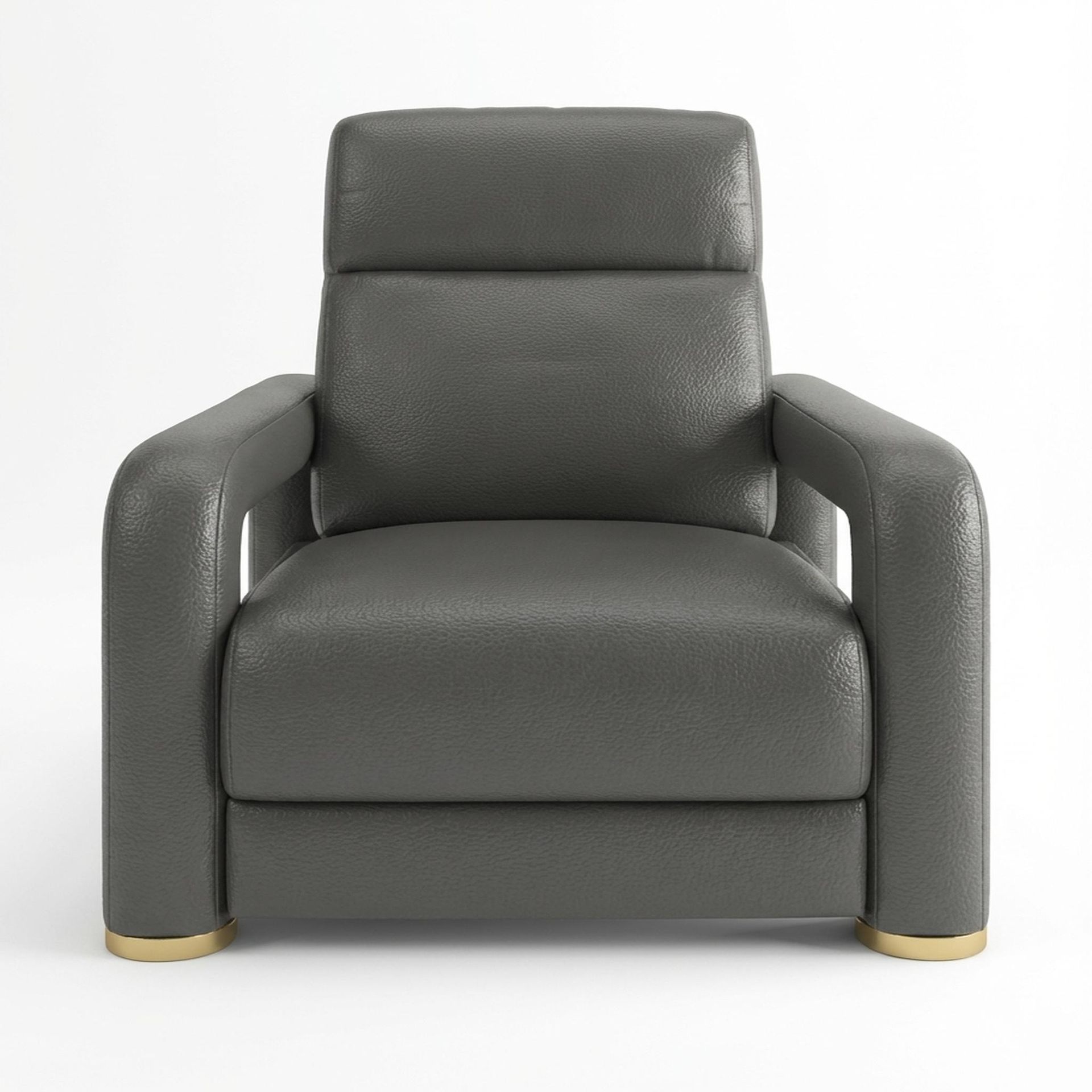 Hinata New Recliner, Electric, Chelsea Grey Aura Leather Essential