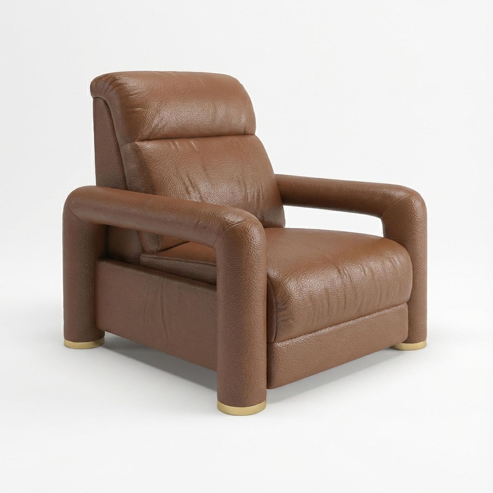 Hinata New Recliner, Electric, Tan Classic Leather Essential