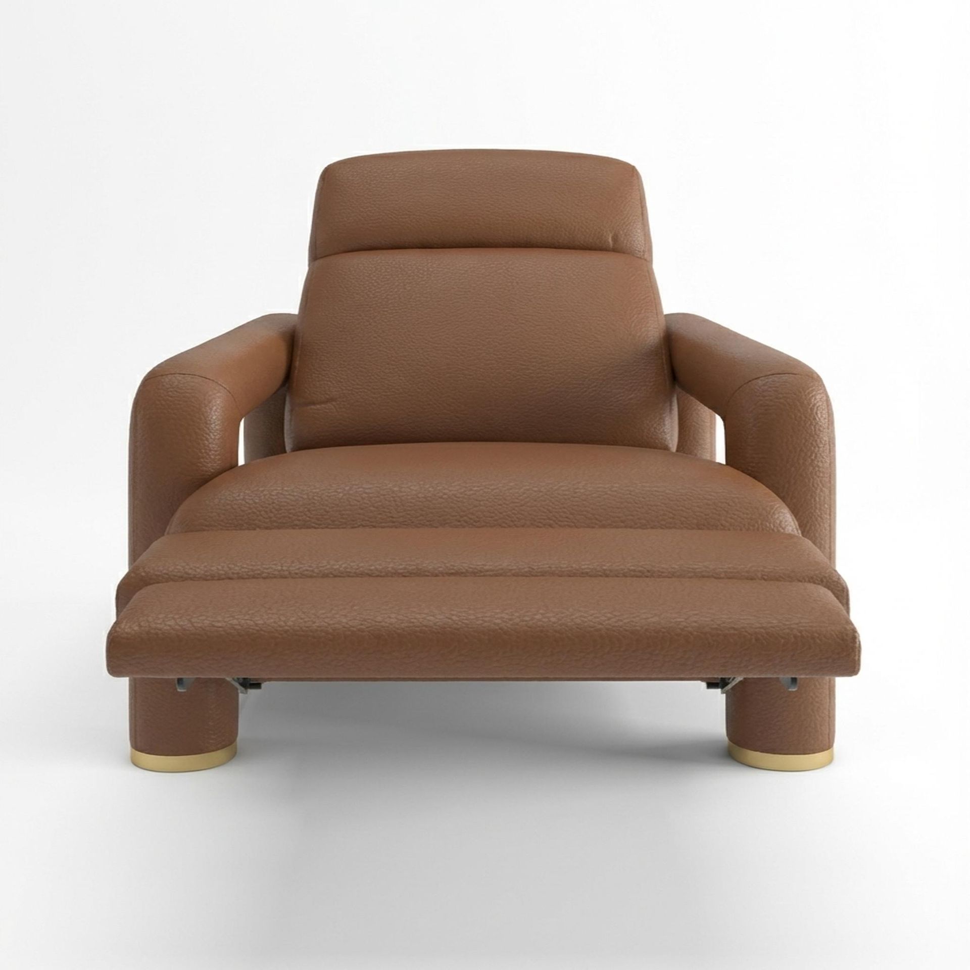 Hinata New Recliner, Electric, Tan Classic Leather Essential