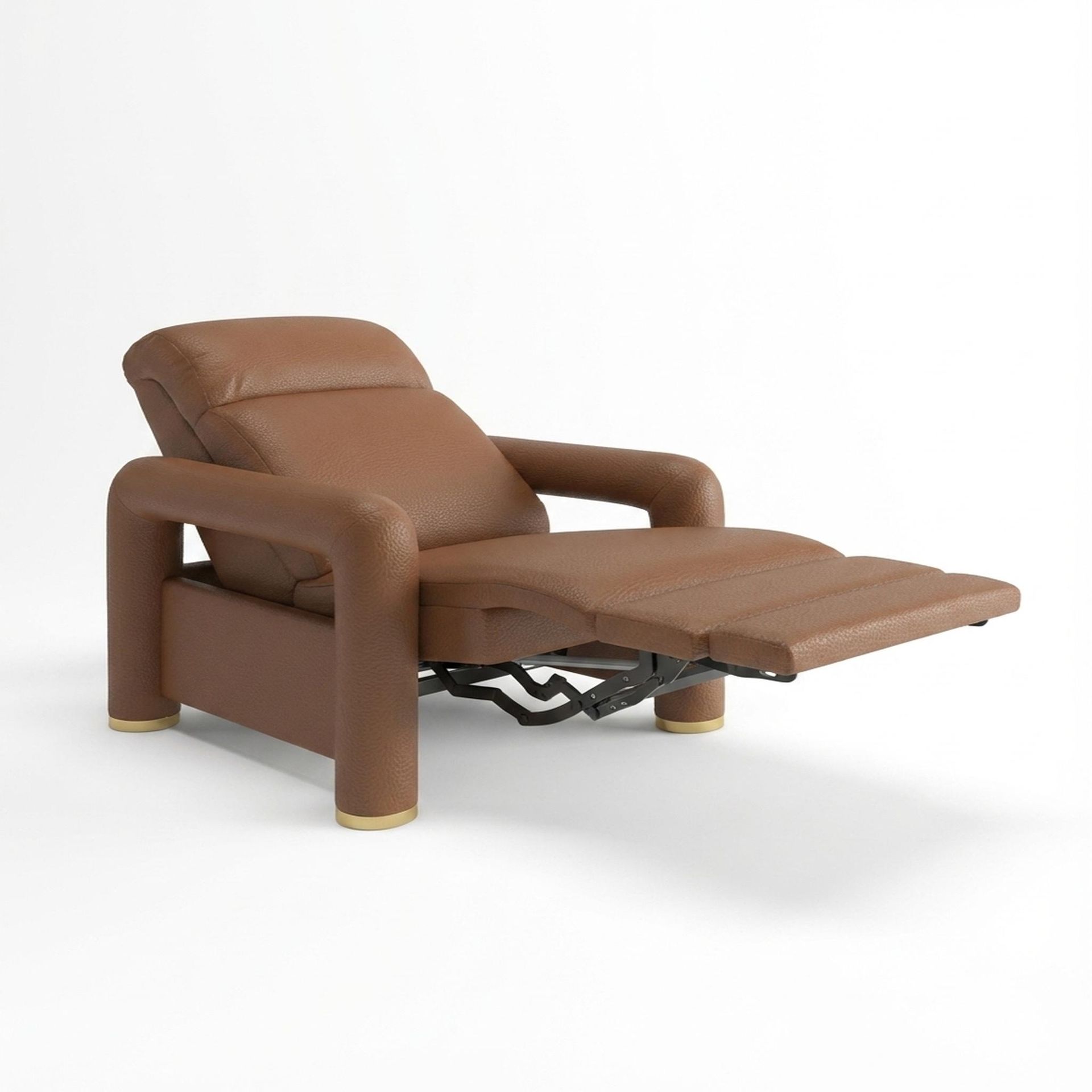 Hinata New Recliner, Electric, Tan Classic Leather Essential
