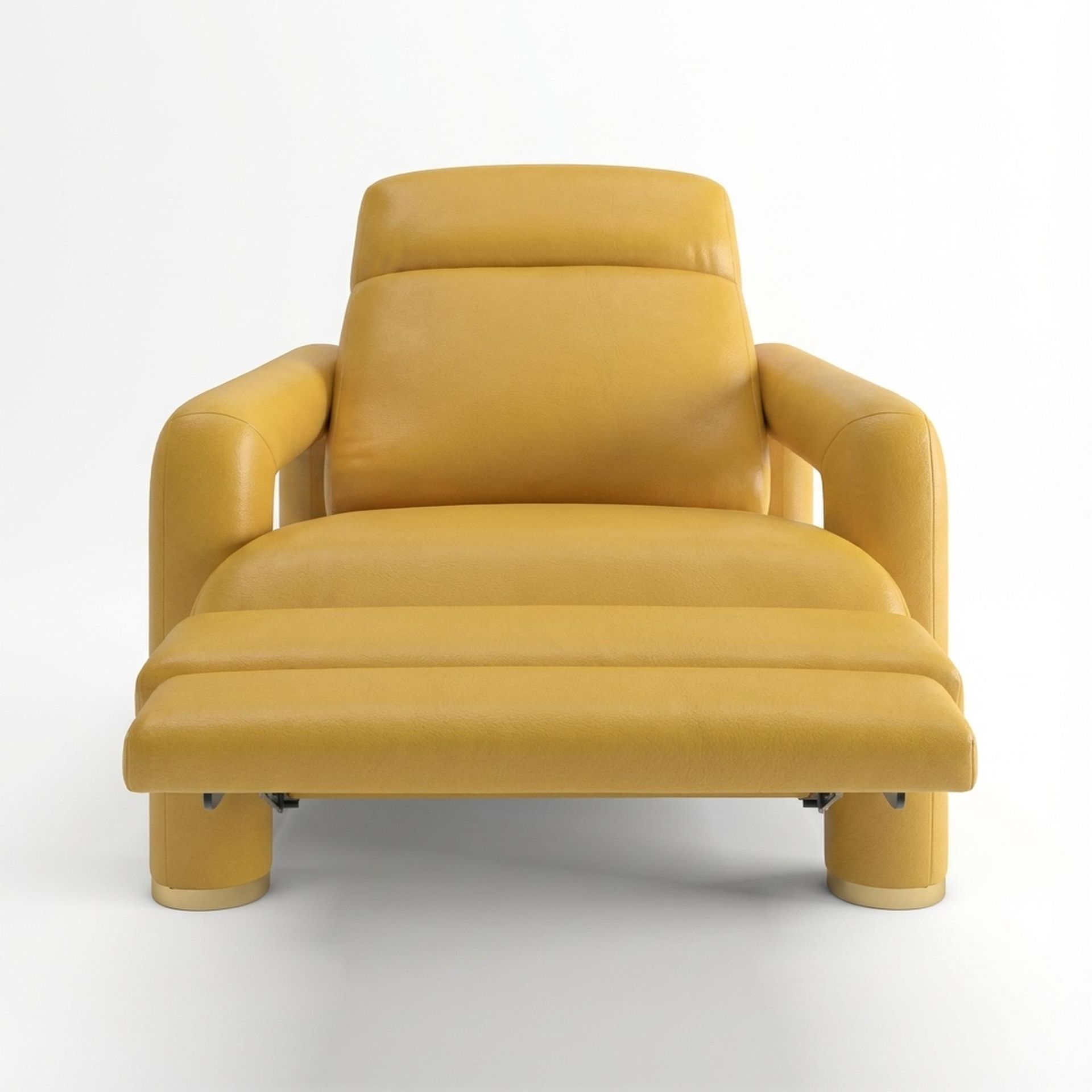 Hinata New Recliner, Electric, Golden Temple Aura Leather Essential