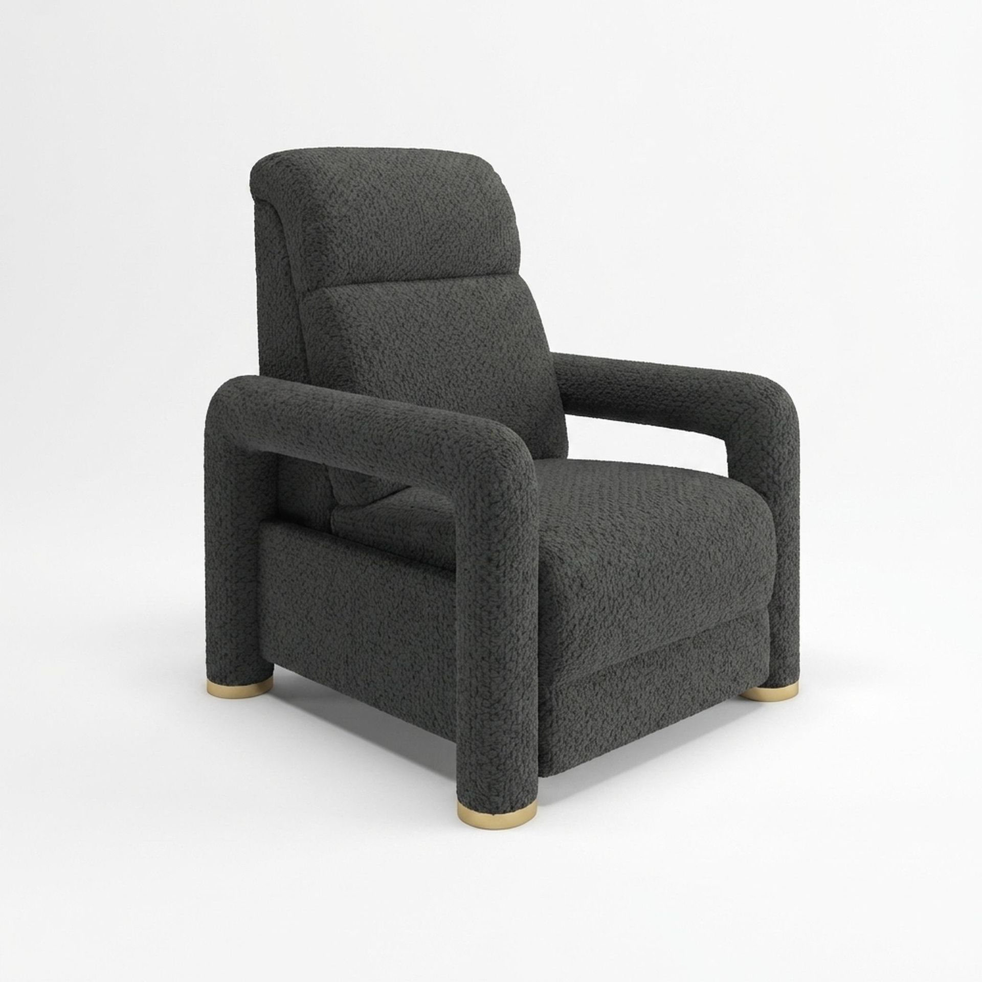 Hinata New Recliner, Electric, Graphite Charcoal Elite