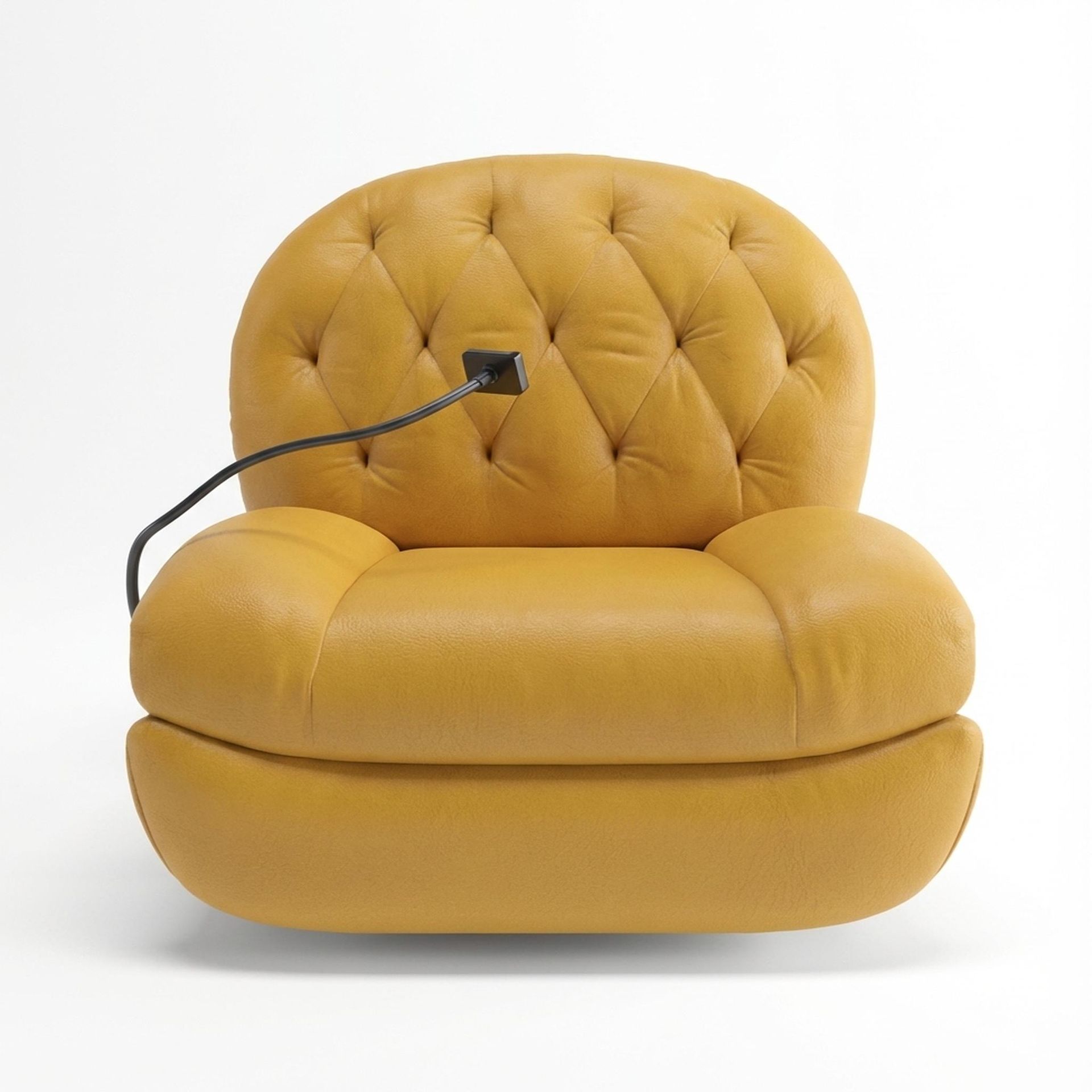 Matteo New Recliner, Electric, Golden Temple Aura Leather Essential